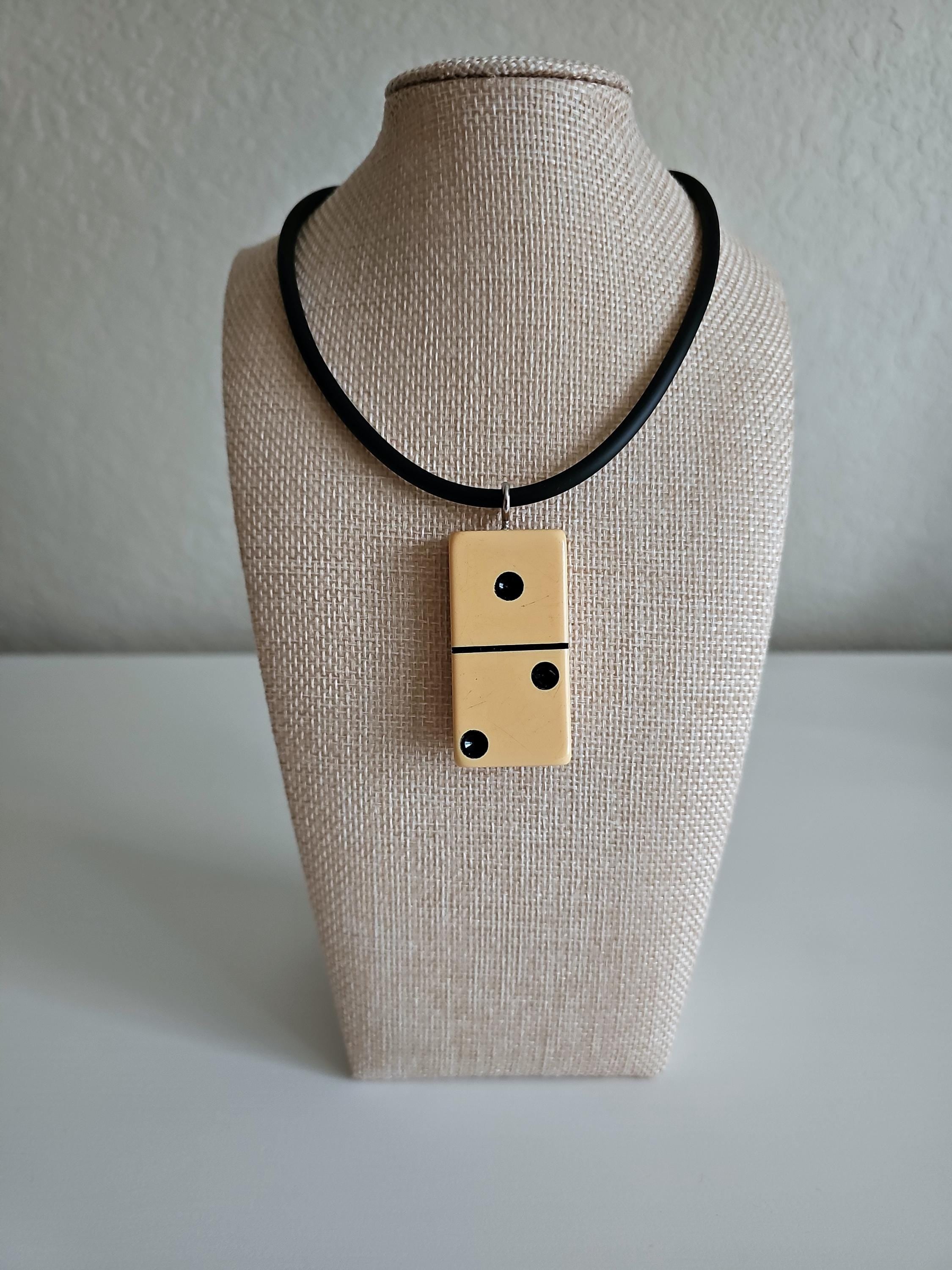 Series 4: Vintage Puremco Domino Necklace, 1960s, Number 9 of 28
