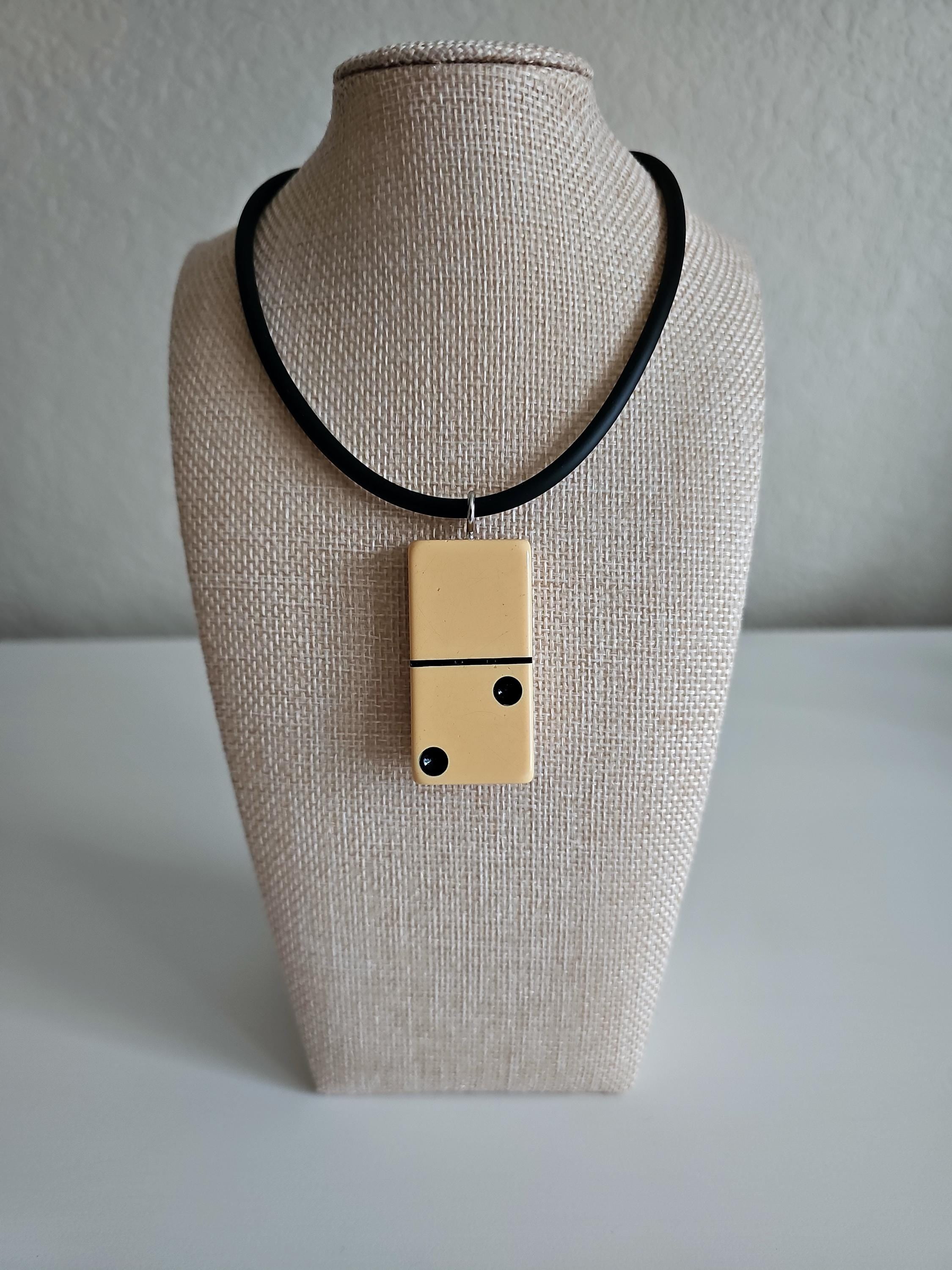 Series 4: Vintage Puremco Domino Necklace, 1960s, Number 3 of 28