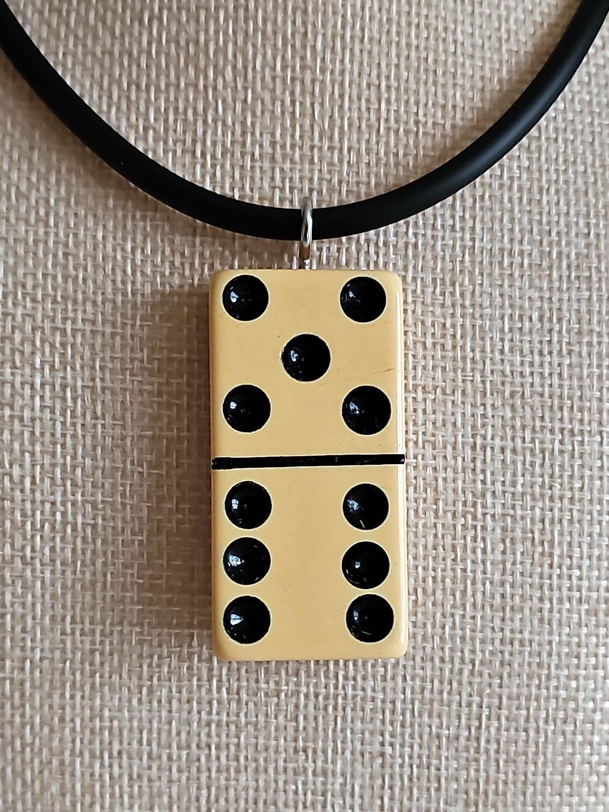 Series 4: Vintage Puremco Domino Necklace, 1960s, Number 27 of 28