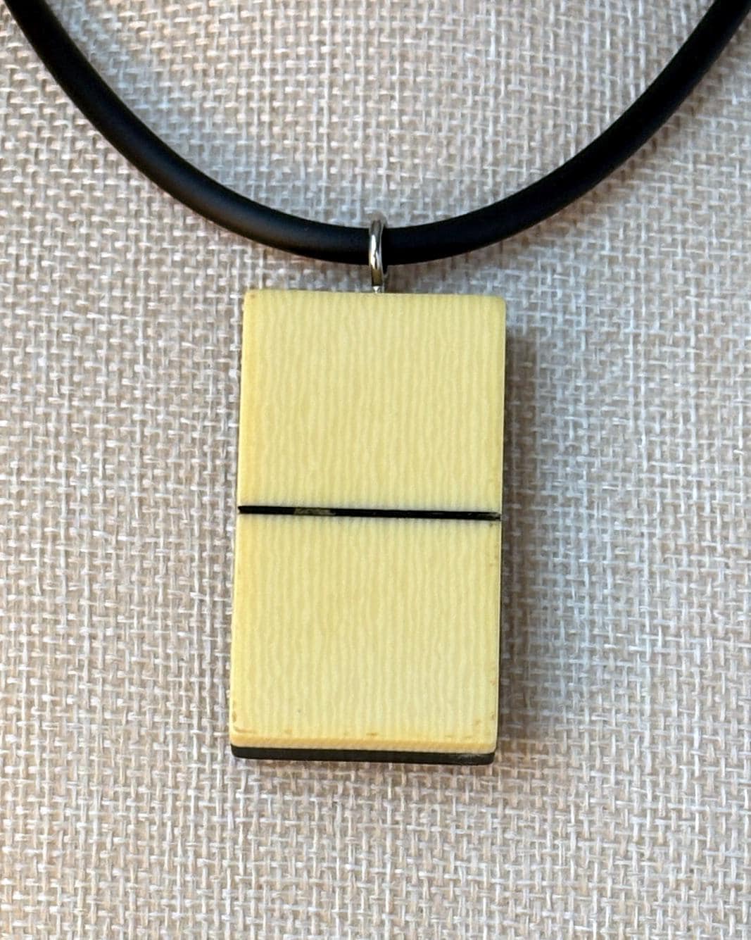 Series 7: Vintage Elkloid Domino Necklace, 1930s, Number 1 of 28