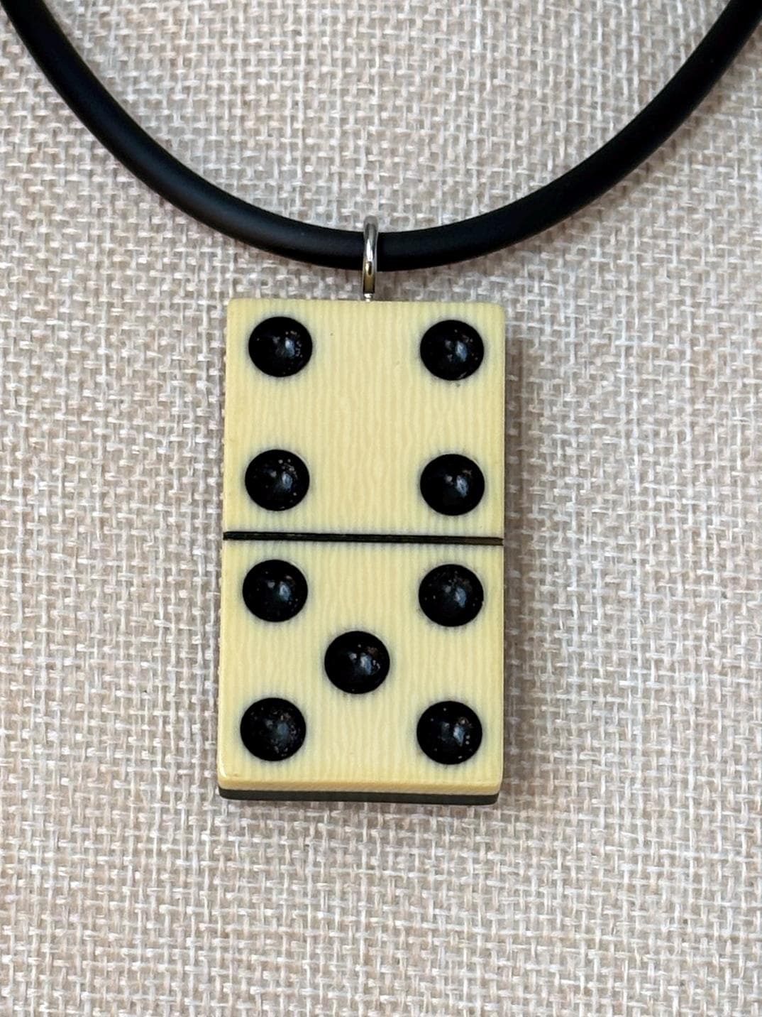 Series 7: Vintage Elkloid Domino Necklace, 1930s, Number 24 of 28