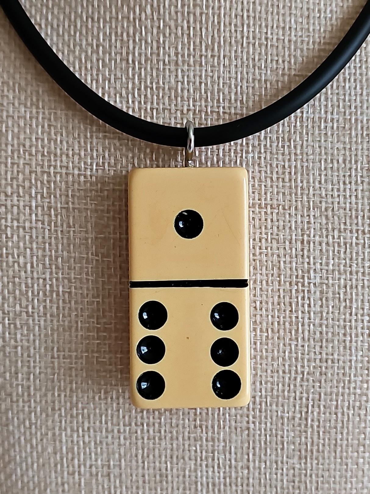 Series 4: Vintage Puremco Domino Necklace, 1960s, Number 13 of 28