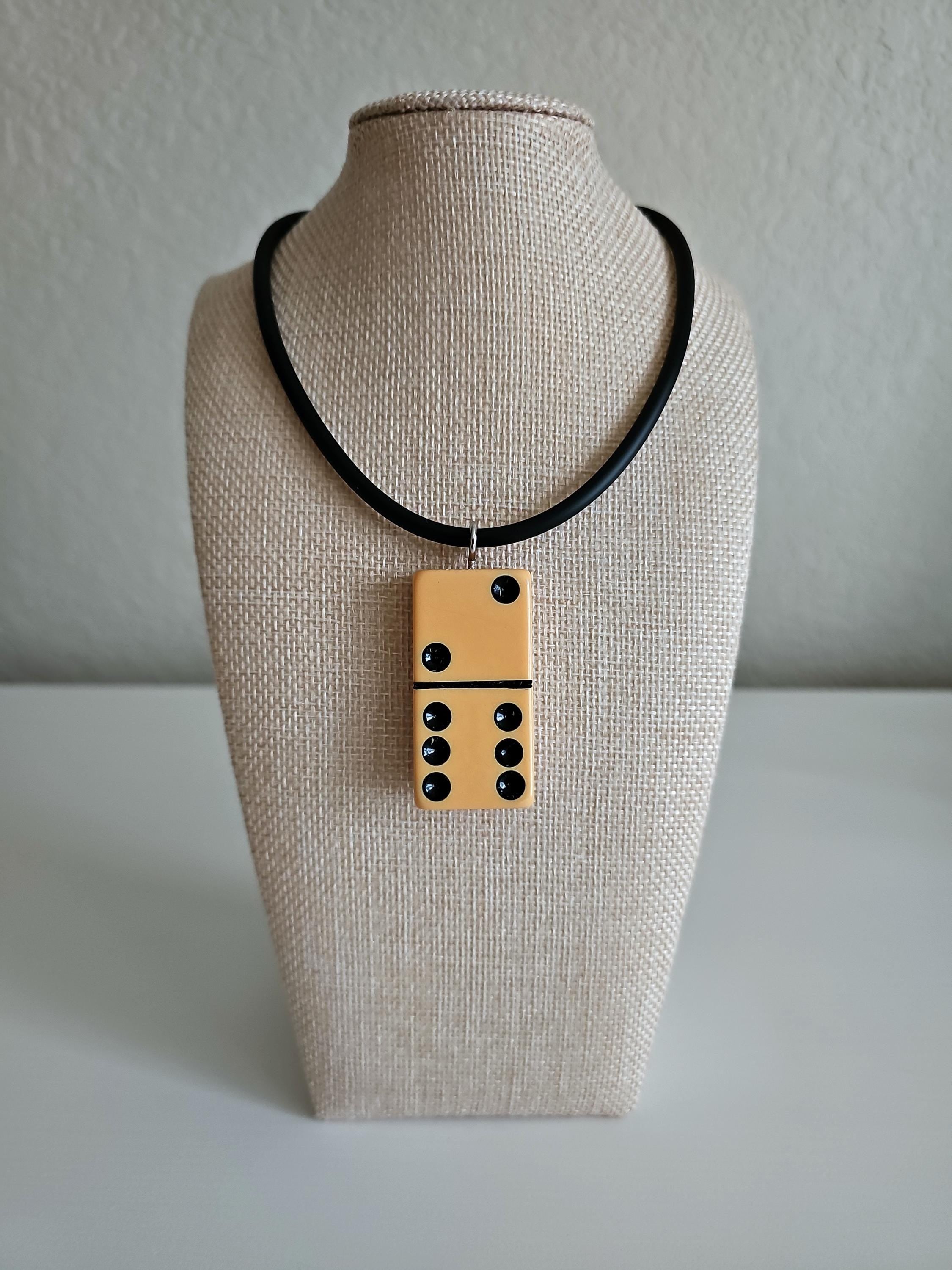 Series 4: Vintage Puremco Domino Necklace, 1960s, Number 18 of 28