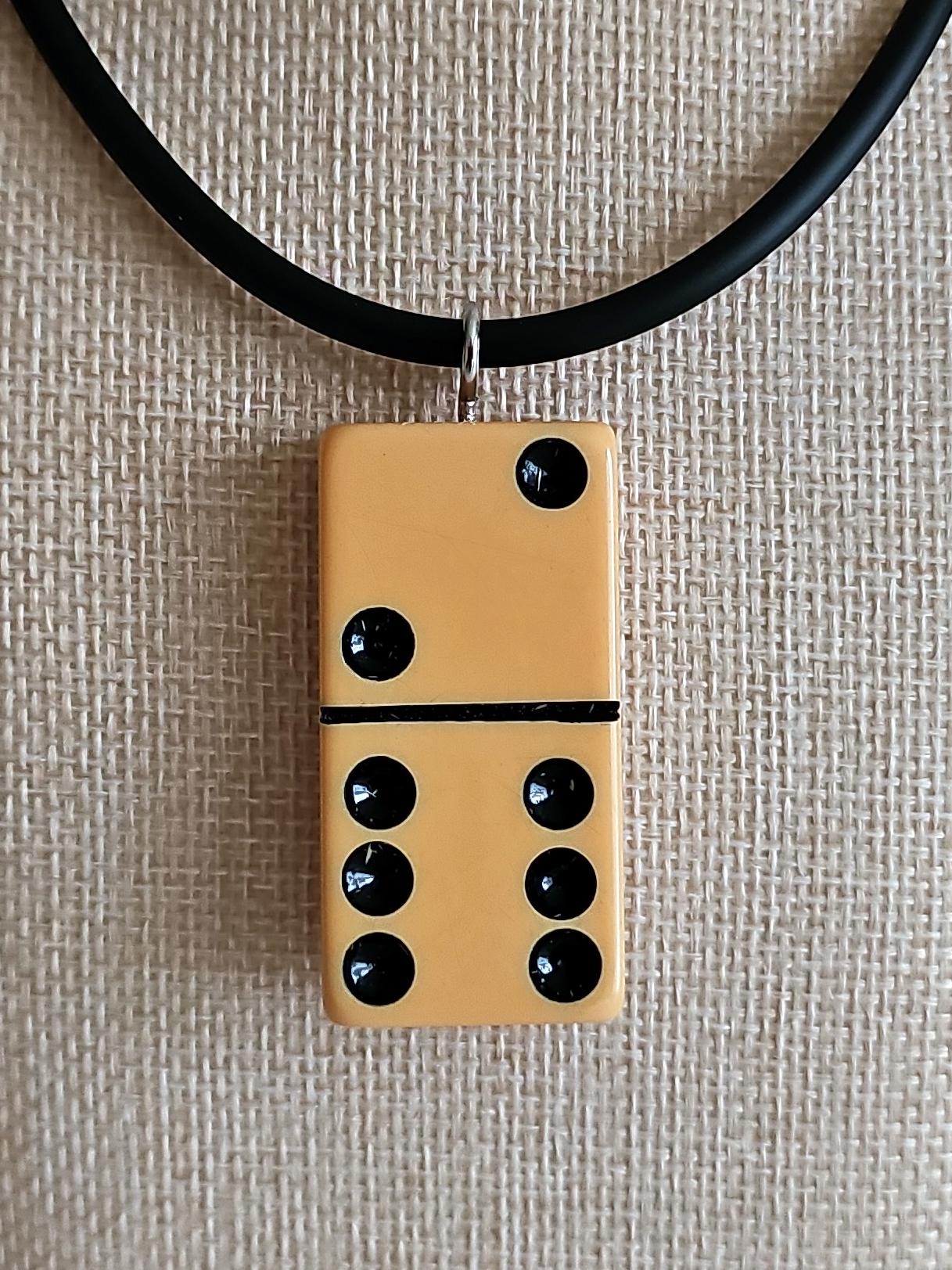 Series 4: Vintage Puremco Domino Necklace, 1960s, Number 18 of 28