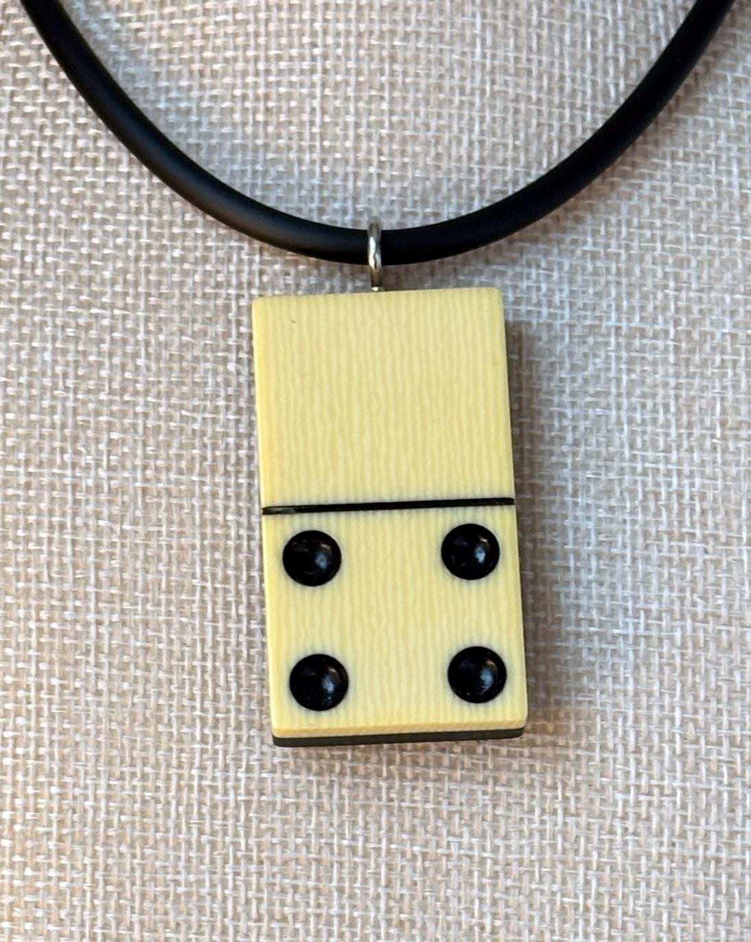 Series 7: Vintage Elkloid Domino Necklace, 1930s, Number 5 of 28