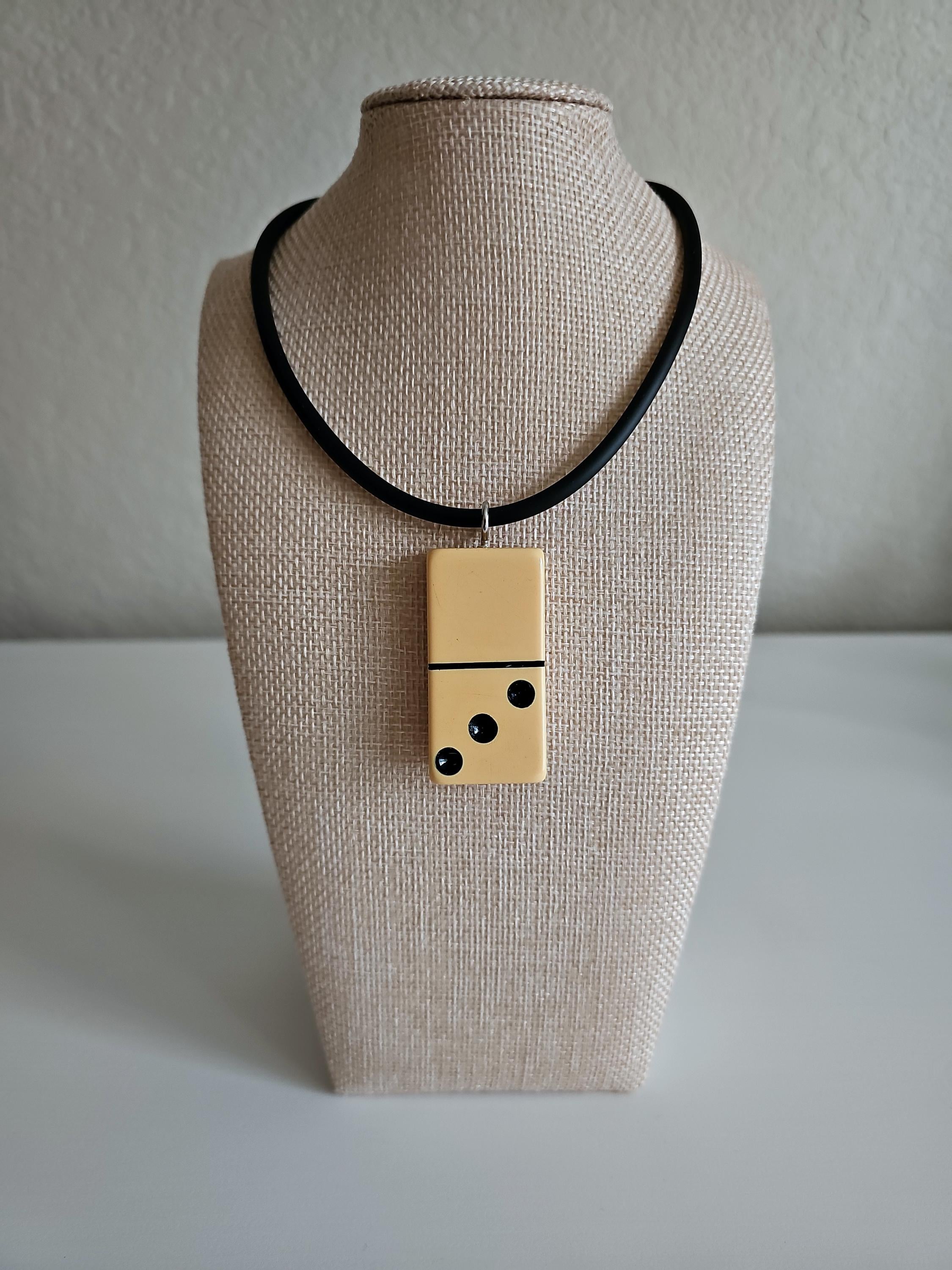 Series 4: Vintage Puremco Domino Necklace, 1960s, Number 4 of 28