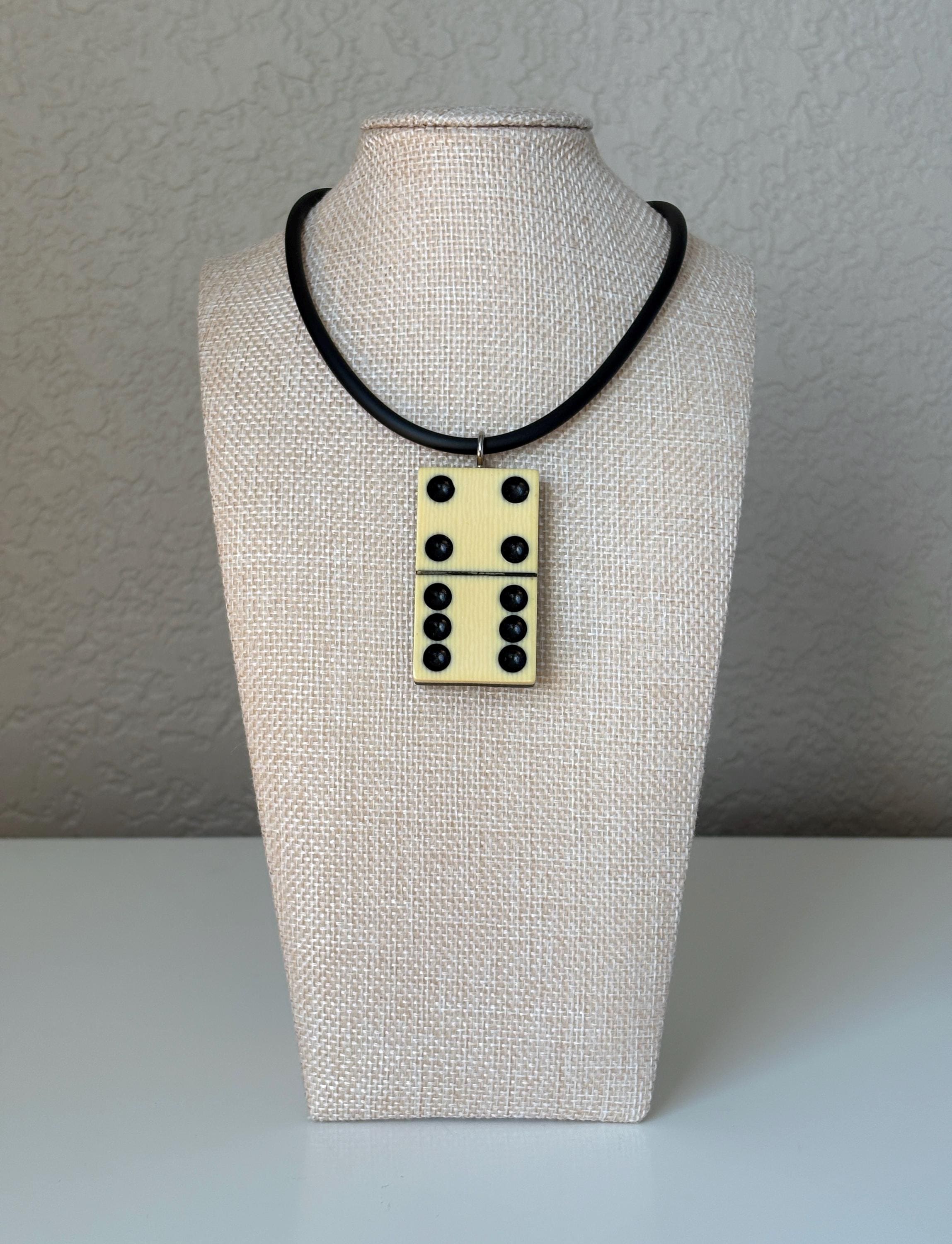 Series 7: Vintage Elkloid Domino Necklace, 1930s, Number 25 of 28
