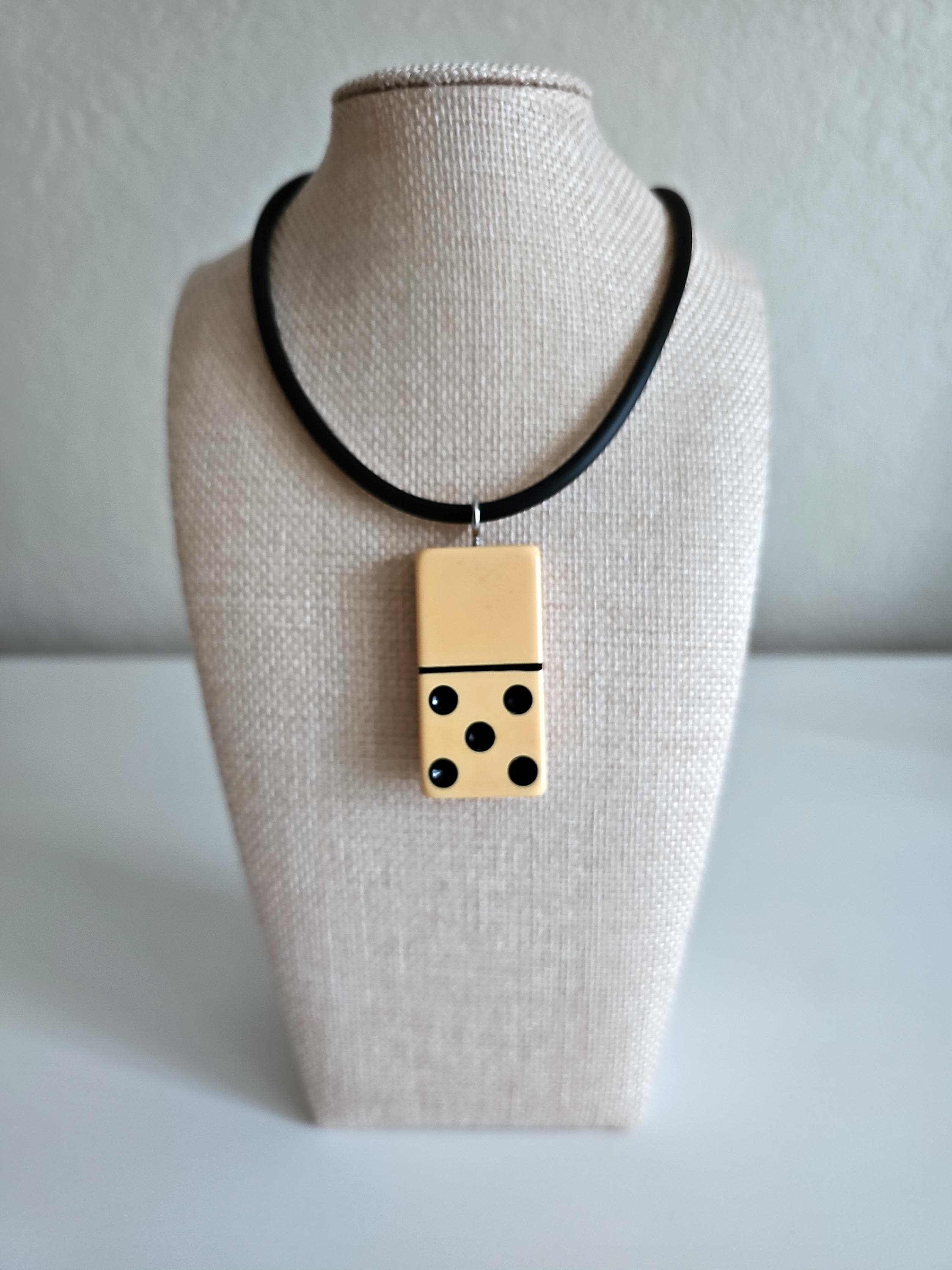 Series 4: Vintage Puremco Domino Necklace, 1960s, Number 6 of 28