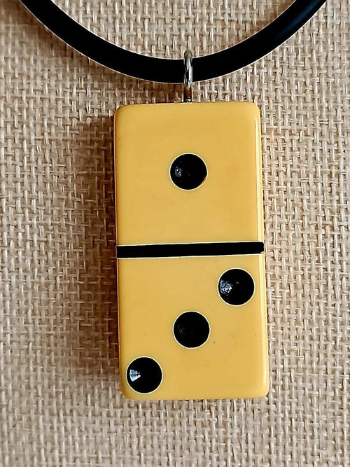 Series 1: Vintage Puremco Domino Necklace, 1950s, Number 10 of 28