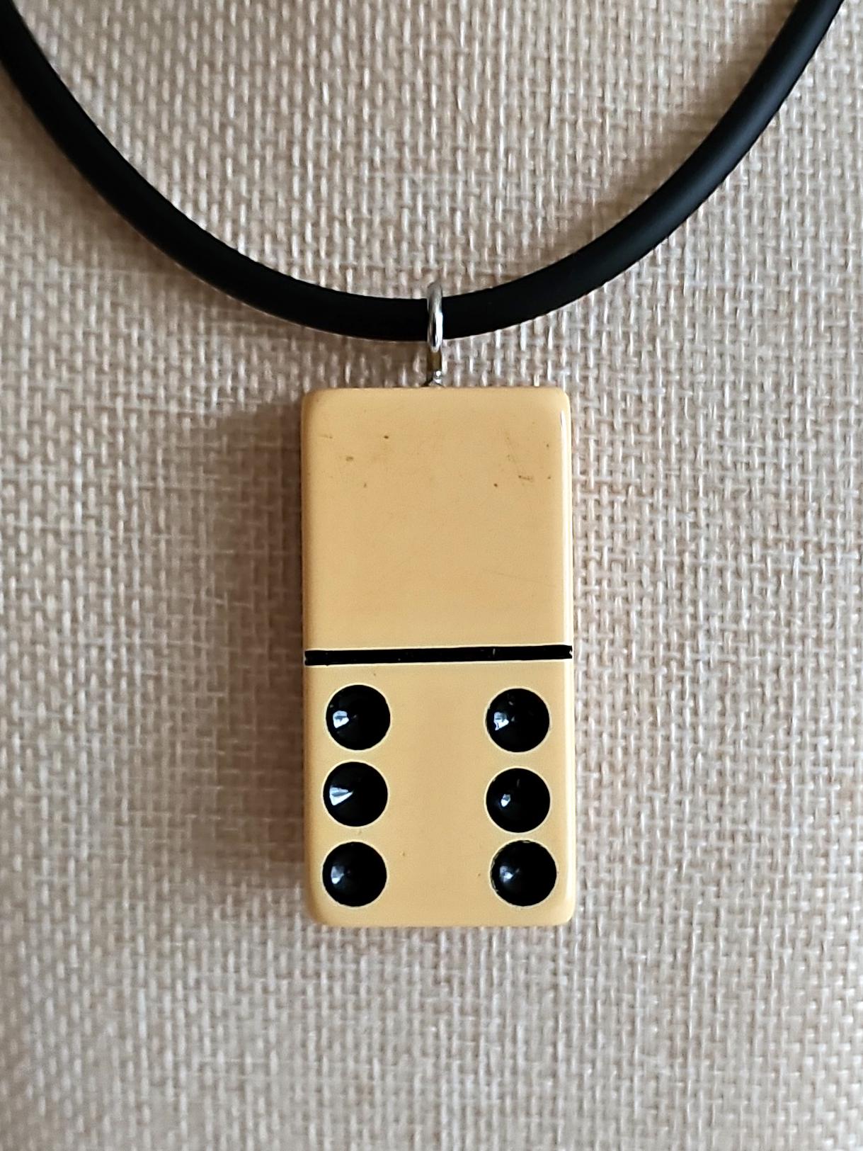 Series 4: Vintage Puremco Domino Necklace, 1960s, Number 7 of 28