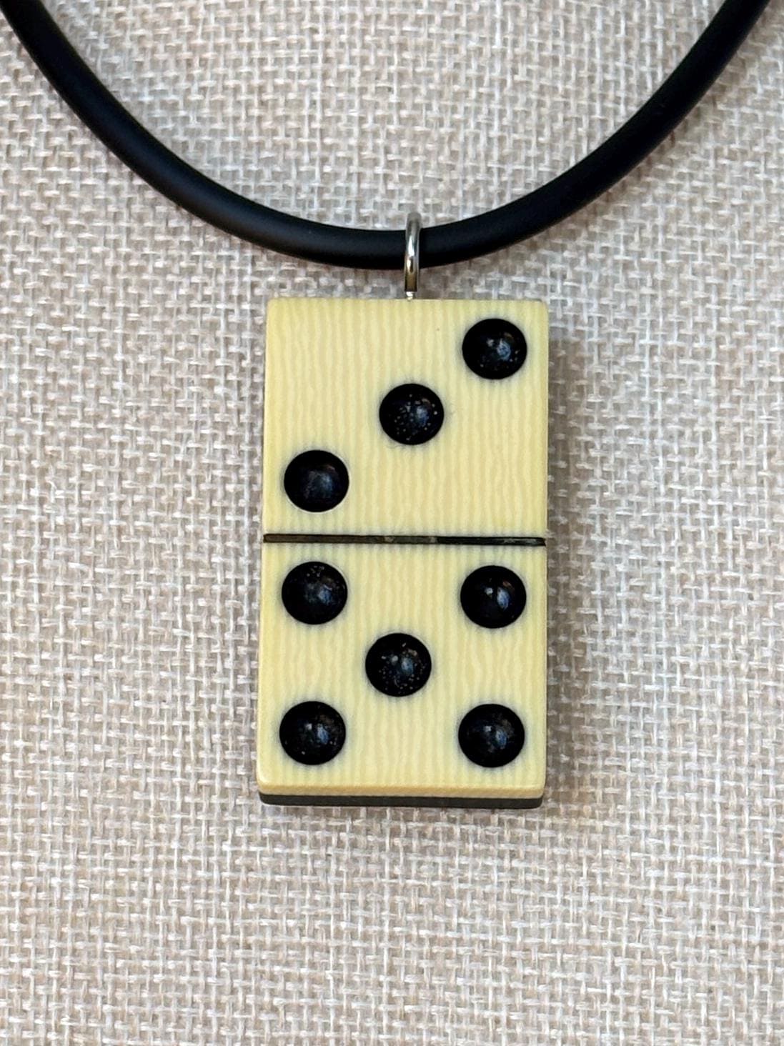 Series 7: Vintage Elkloid Domino Necklace, 1930s, Number 21 of 28