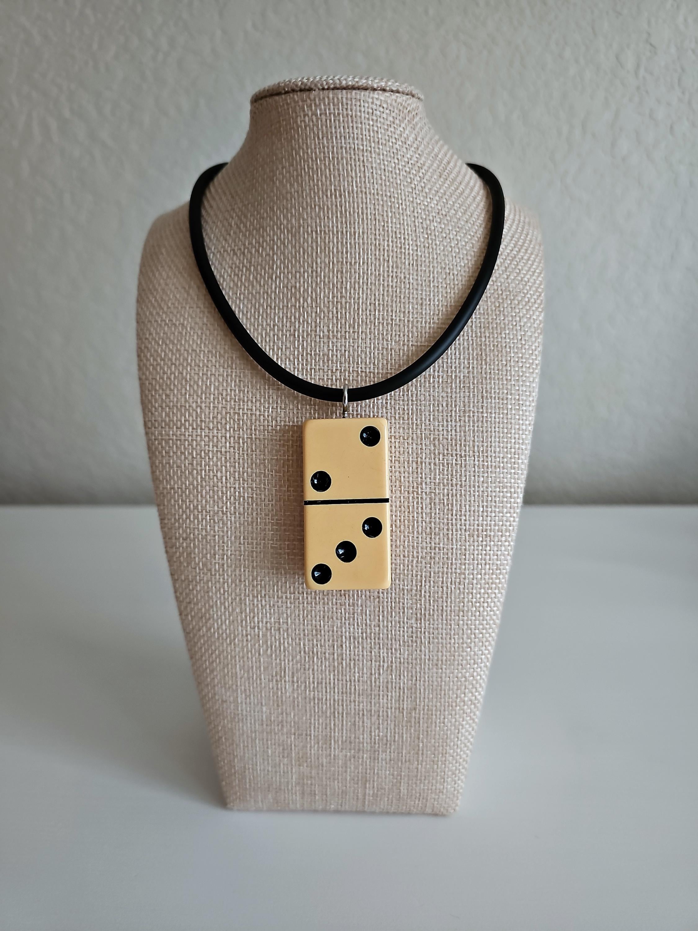 Series 4: Vintage Puremco Domino Necklace, 1960s, Number 15 of 28