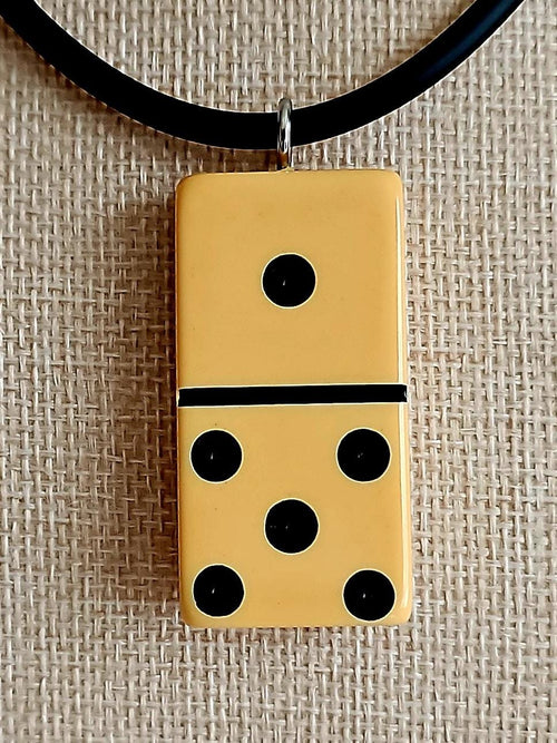 Series 1: Vintage Puremco Domino Necklace, 1950s, Number 12 of 28