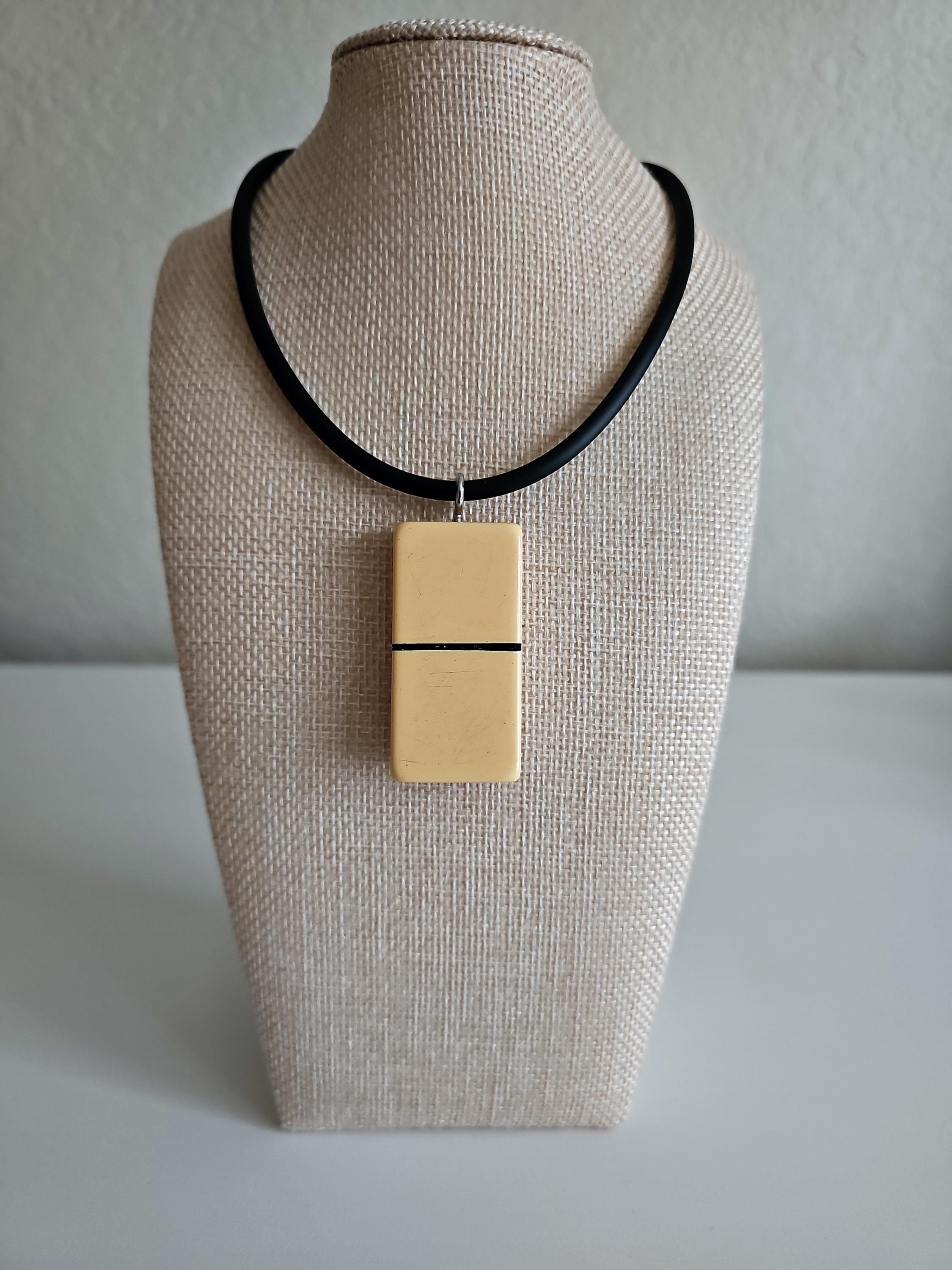 Series 4: Vintage Puremco Domino Necklace, 1960s, Number 1 of 28