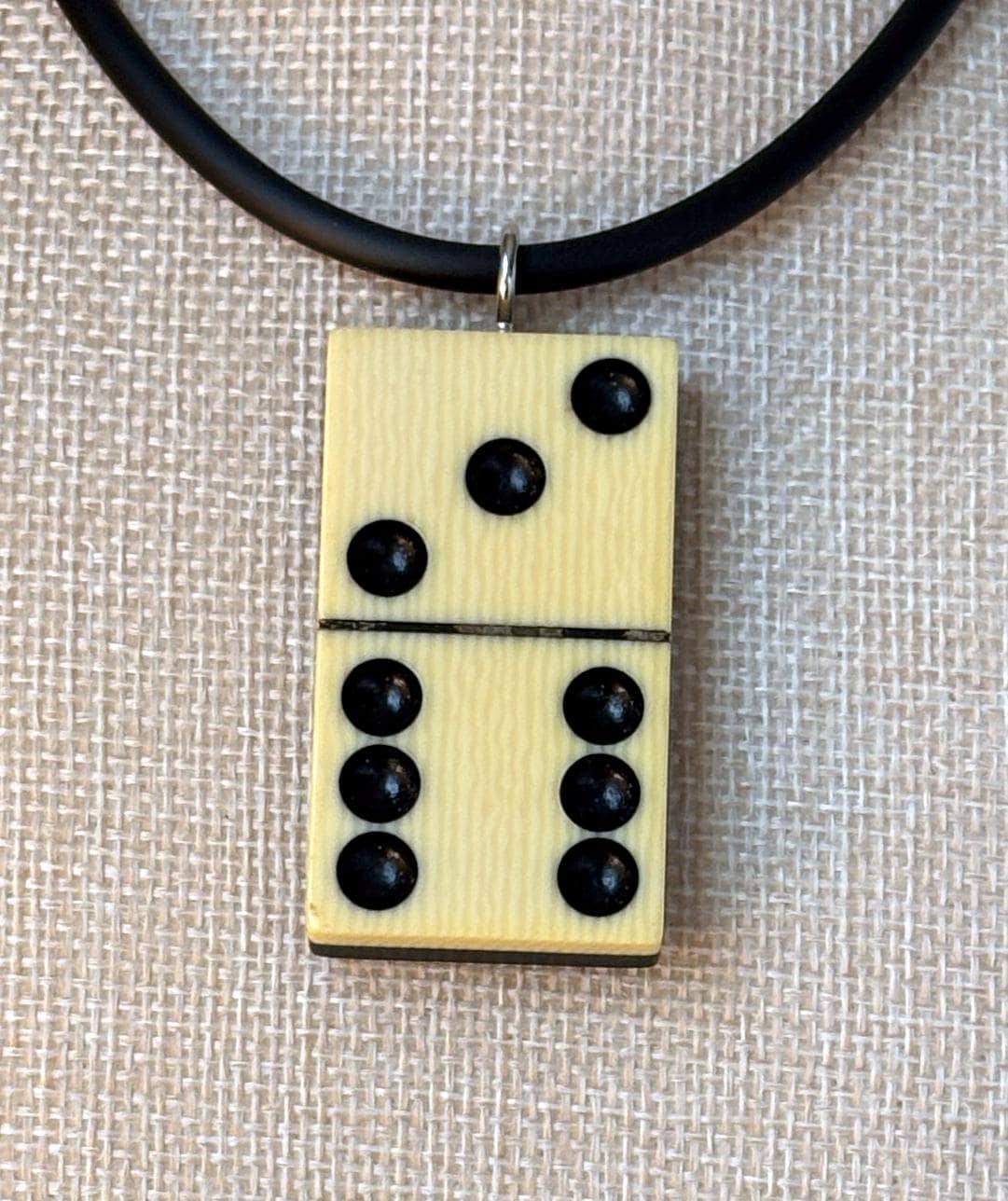 Series 7: Vintage Elkloid Domino Necklace, 1930s, Number 22 of 28