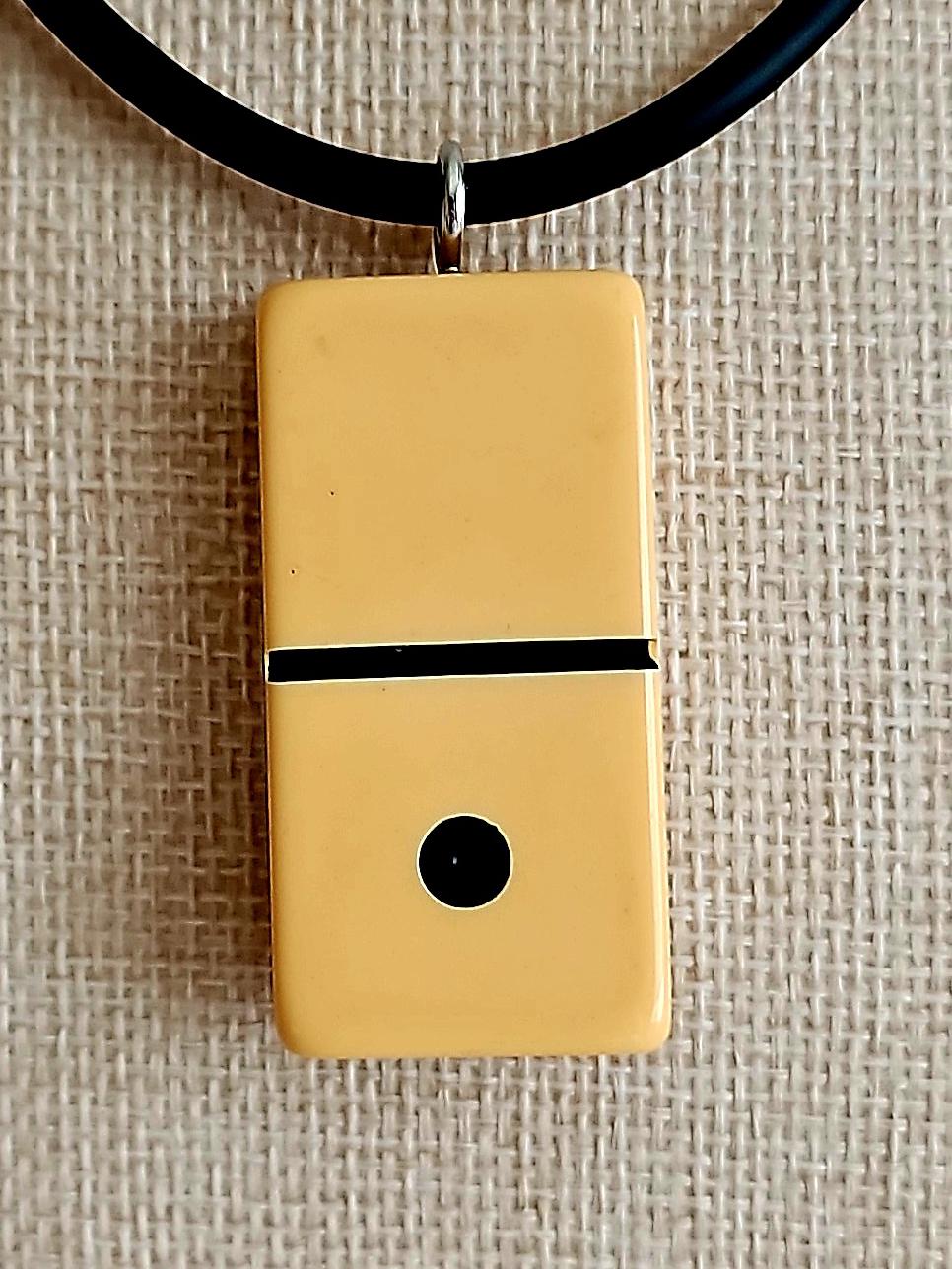 Series 1: Vintage Puremco Domino Necklace, 1950s, Number 2 of 28
