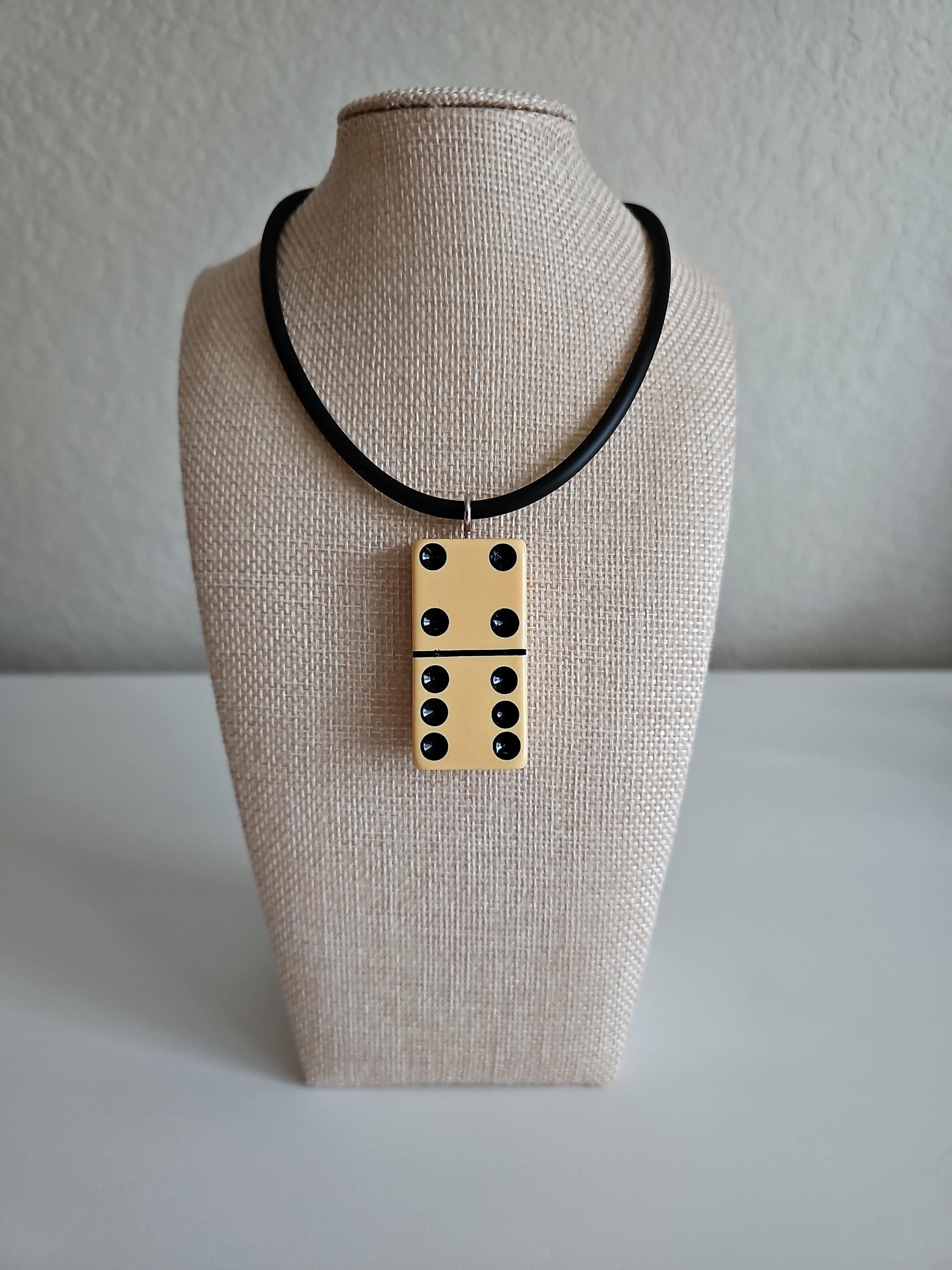 Series 4: Vintage Puremco Domino Necklace, 1960s, Number 25 of 28