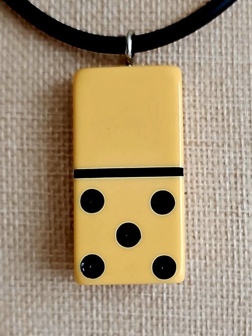 Series 1: Vintage Puremco Domino Necklace, 1950s, Number 6 of 28