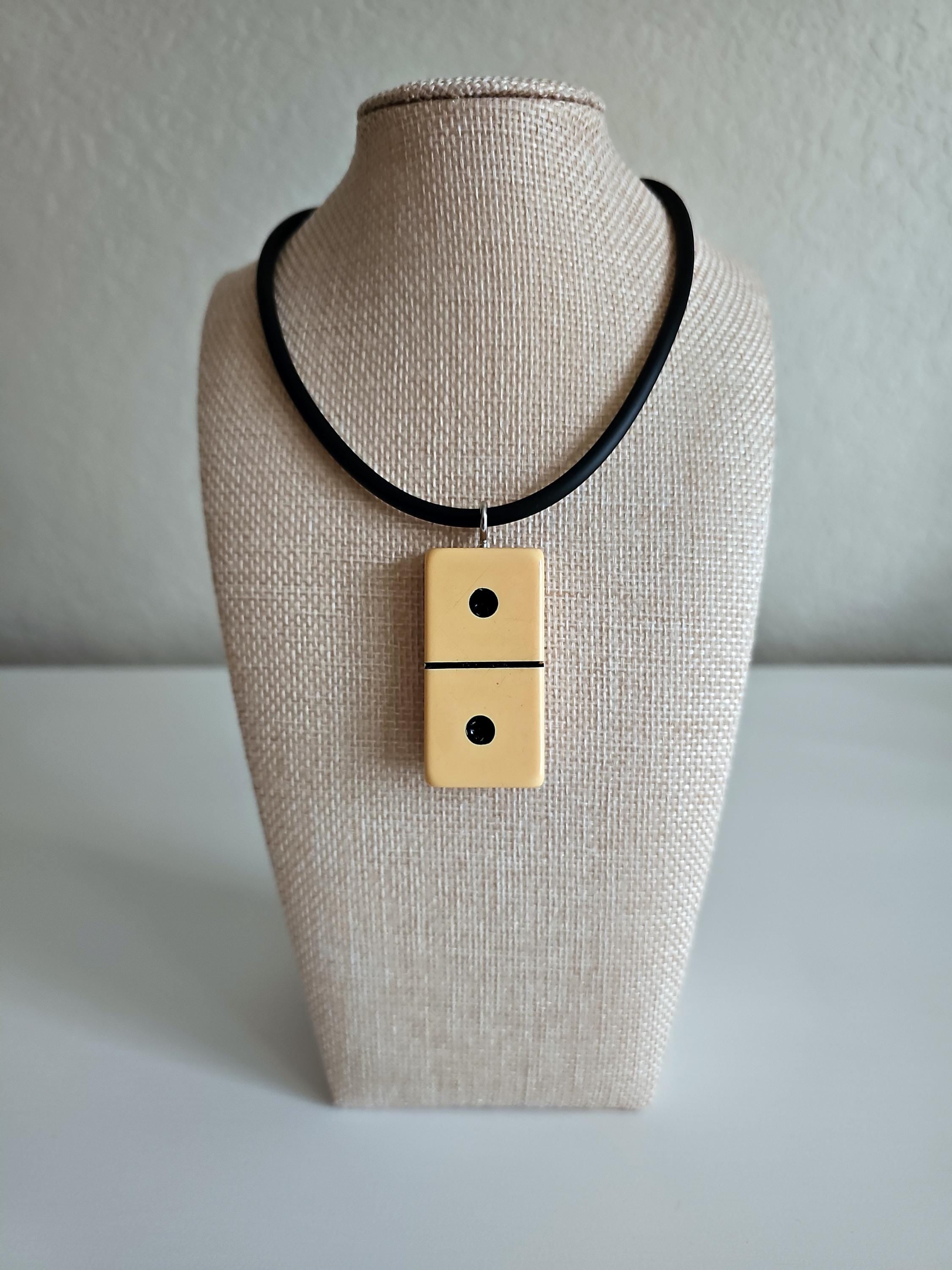 Series 4: Vintage Puremco Domino Necklace, 1960s, Number 8 of 28