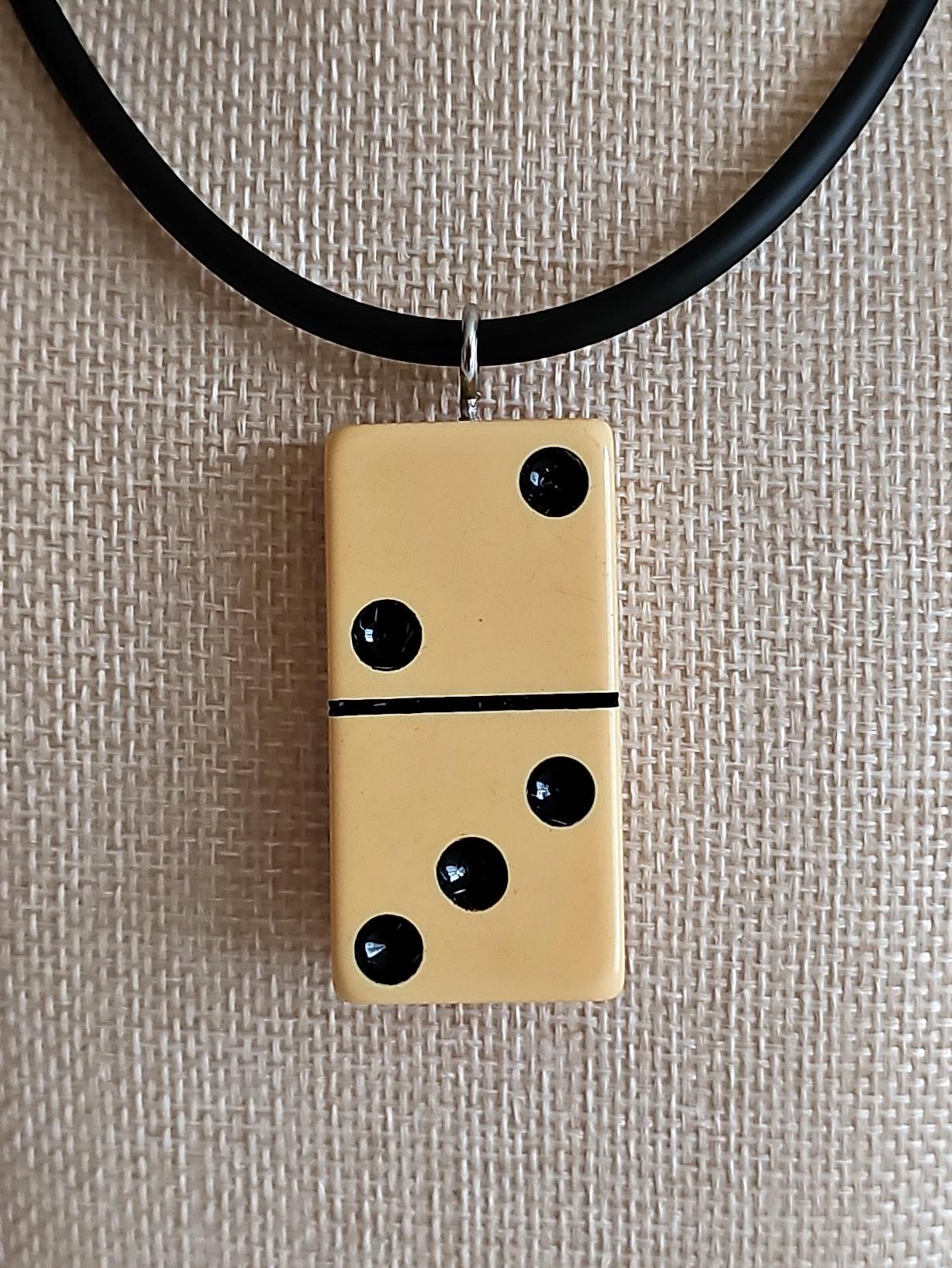 Series 4: Vintage Puremco Domino Necklace, 1960s, Number 15 of 28