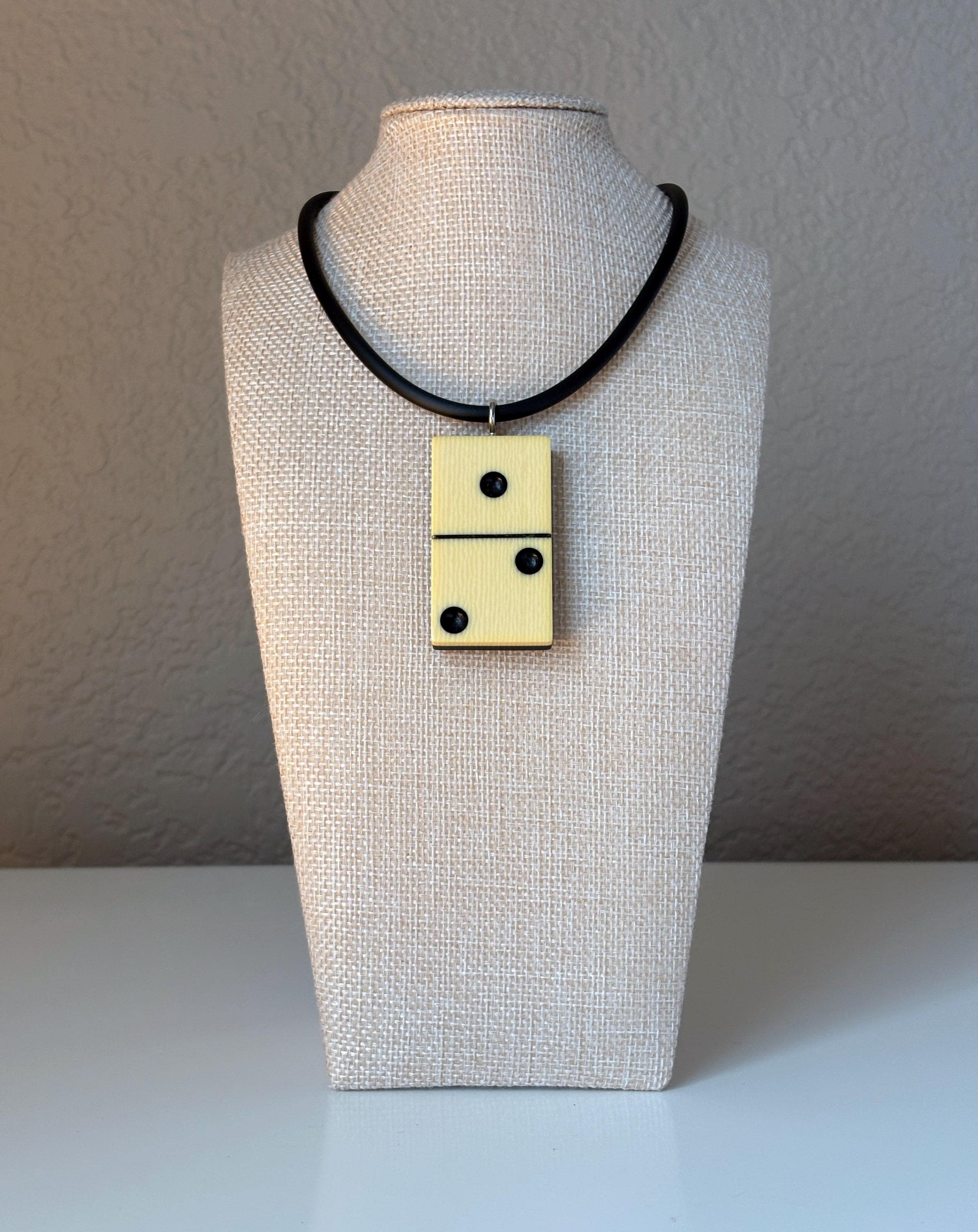 Series 7: Vintage Elkloid Domino Necklace, 1930s, Number 9 of 28