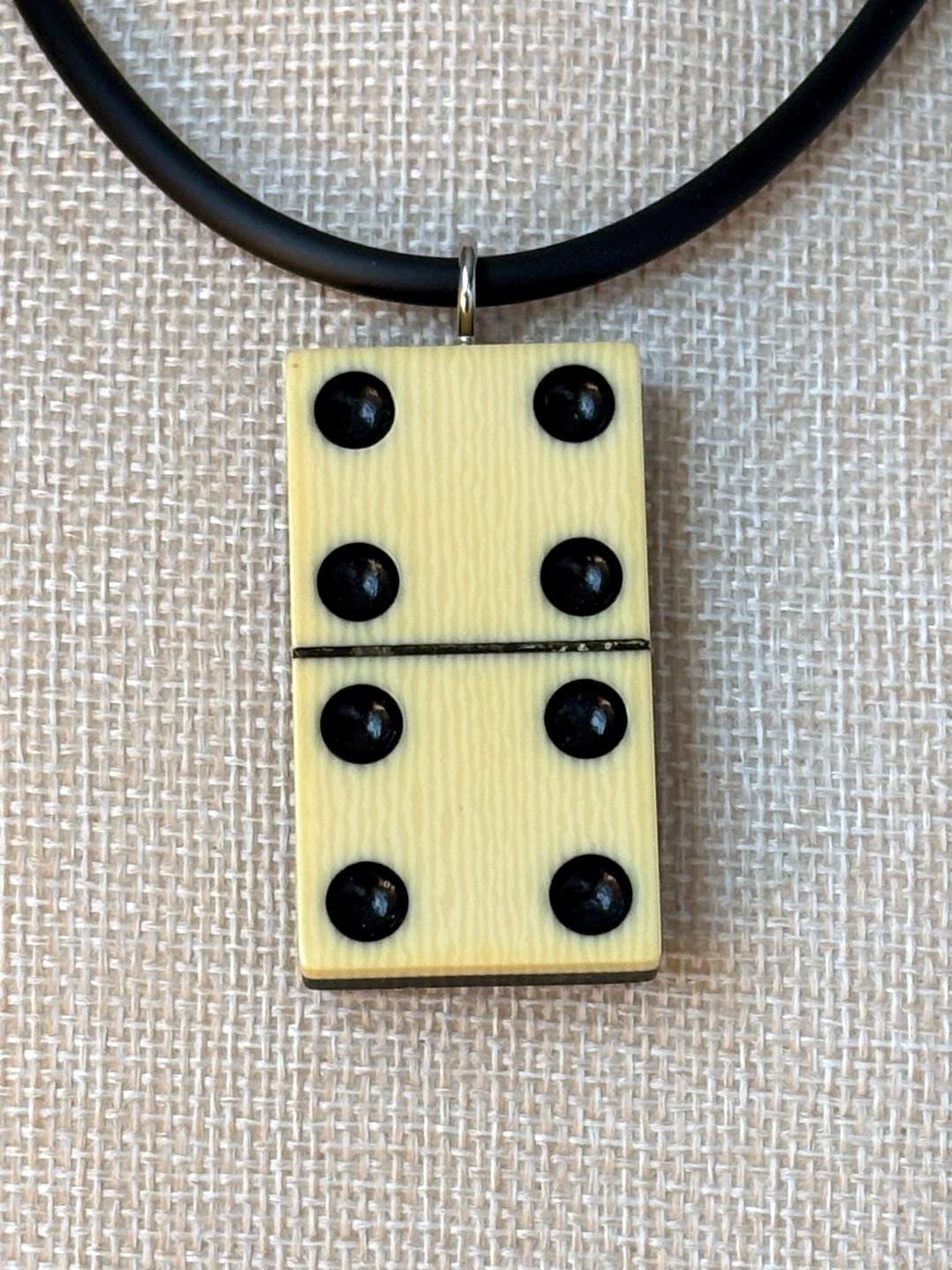 Series 7: Vintage Elkloid Domino Necklace, 1930s, Number 23 of 28