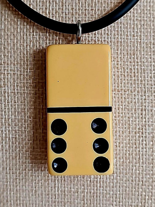 Series 1: Vintage Puremco Domino Necklace, 1950s, Number 7 of 28