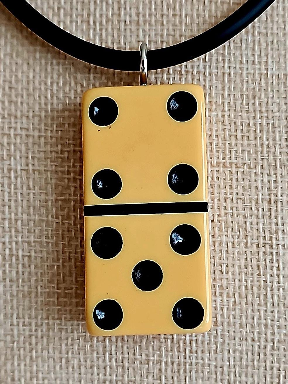 Series 1: Vintage Puremco Domino Necklace, 1950s, Number 24 of 28