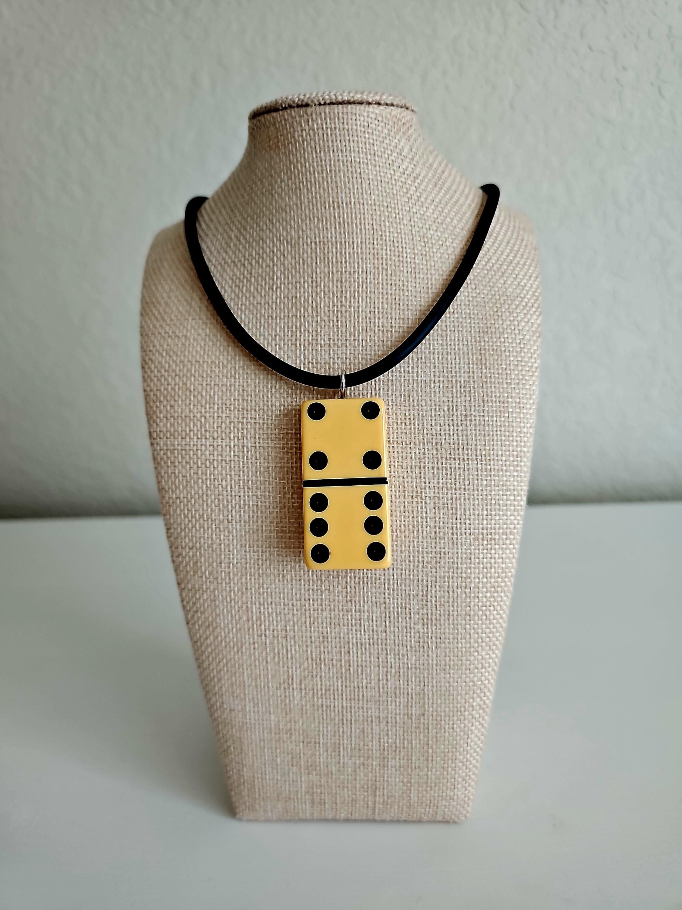 Series 1: Vintage Puremco Domino Necklace, 1950s, Number 25 of 28