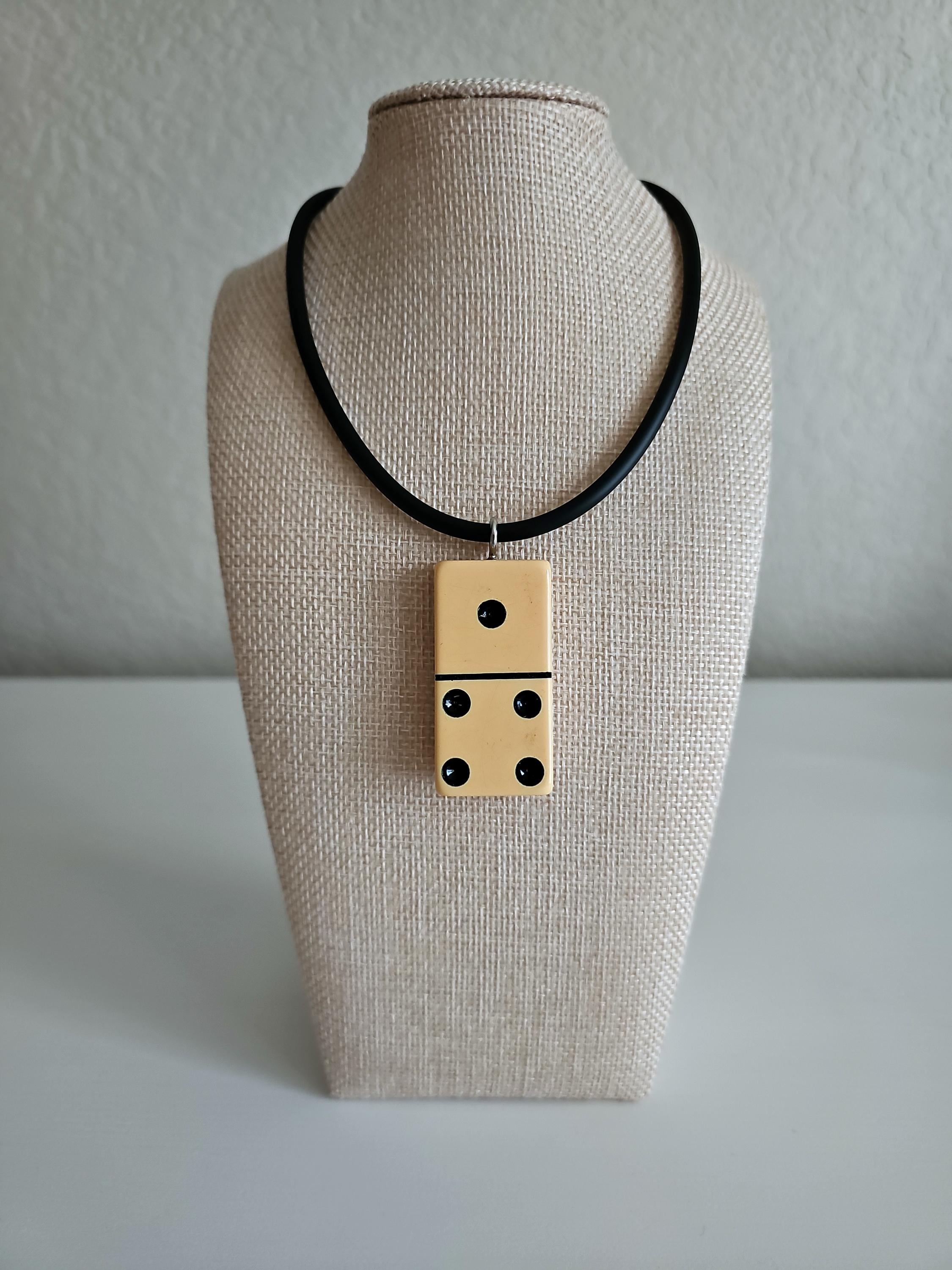 Series 4: Vintage Puremco Domino Necklace, 1960s, Number 11 of 28