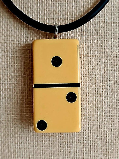 Series 1: Vintage Puremco Domino Necklace, 1950s, Number 9 of 28