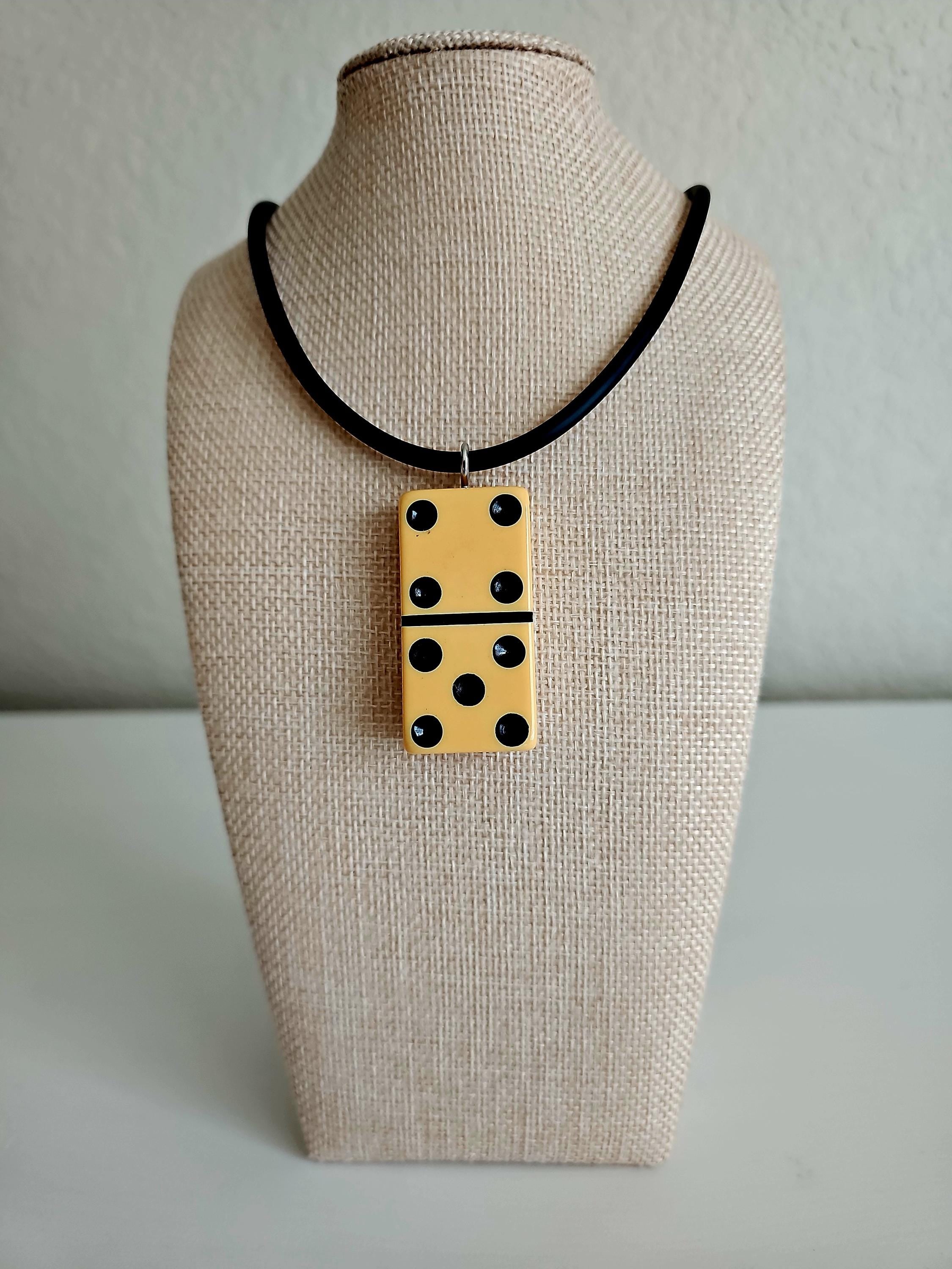 Series 1: Vintage Puremco Domino Necklace, 1950s, Number 24 of 28