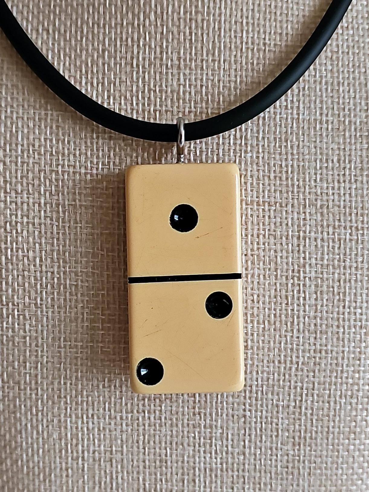 Series 4: Vintage Puremco Domino Necklace, 1960s, Number 9 of 28