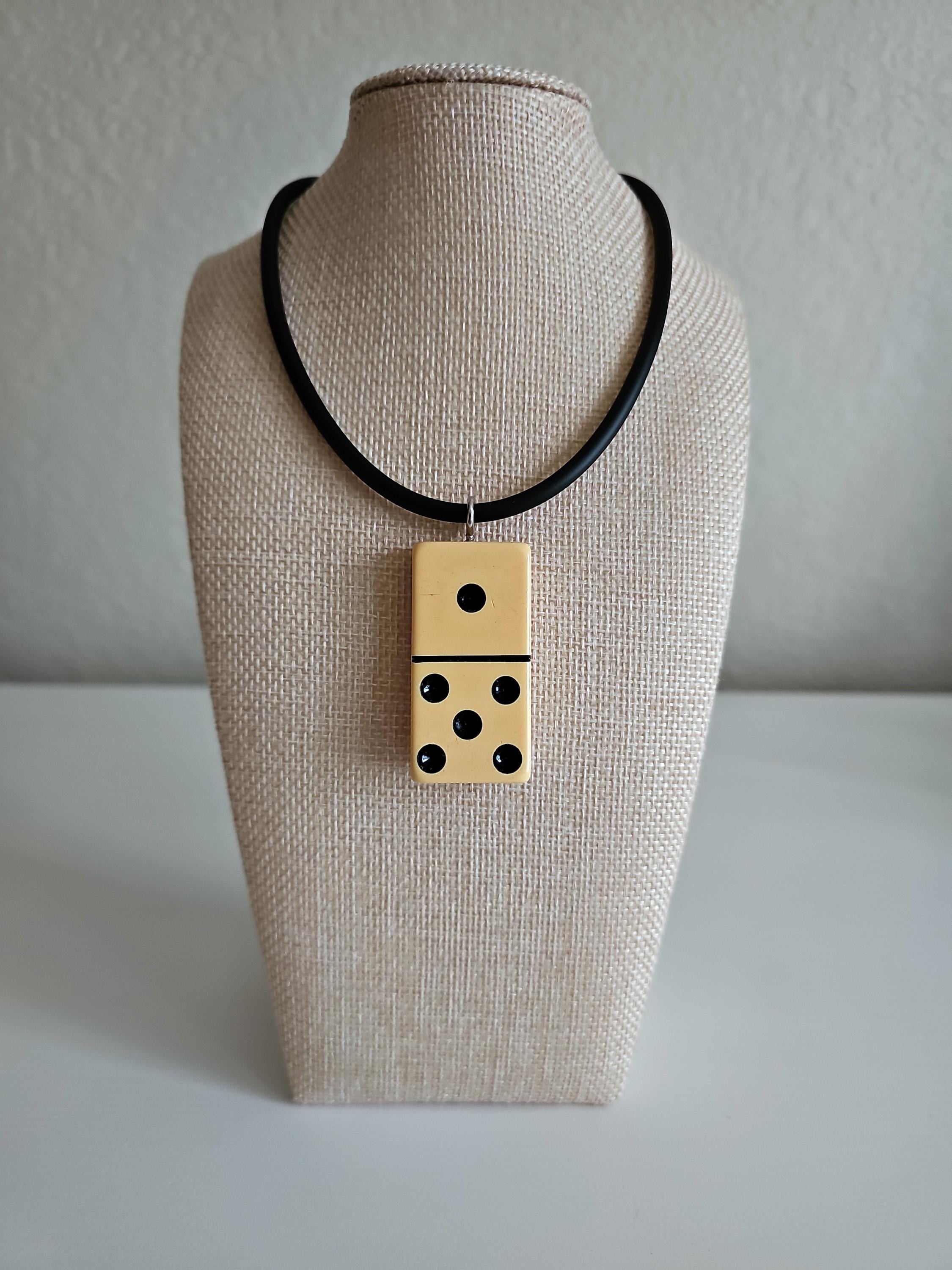 Series 4: Vintage Puremco Domino Necklace, 1960s, Number 12 of 28