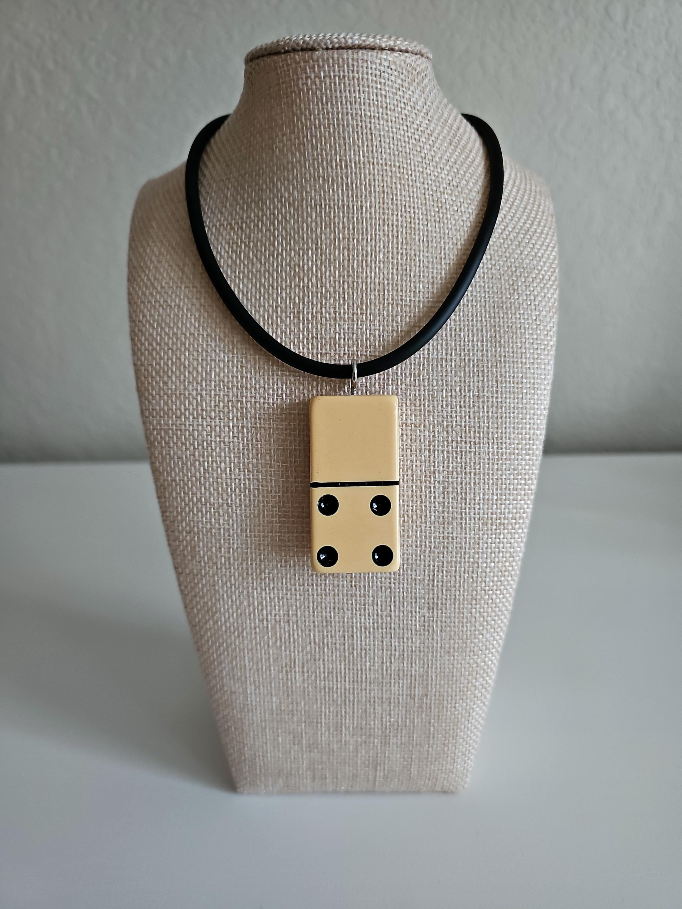 Series 4: Vintage Puremco Domino Necklace, 1960s, Number 5 of 28