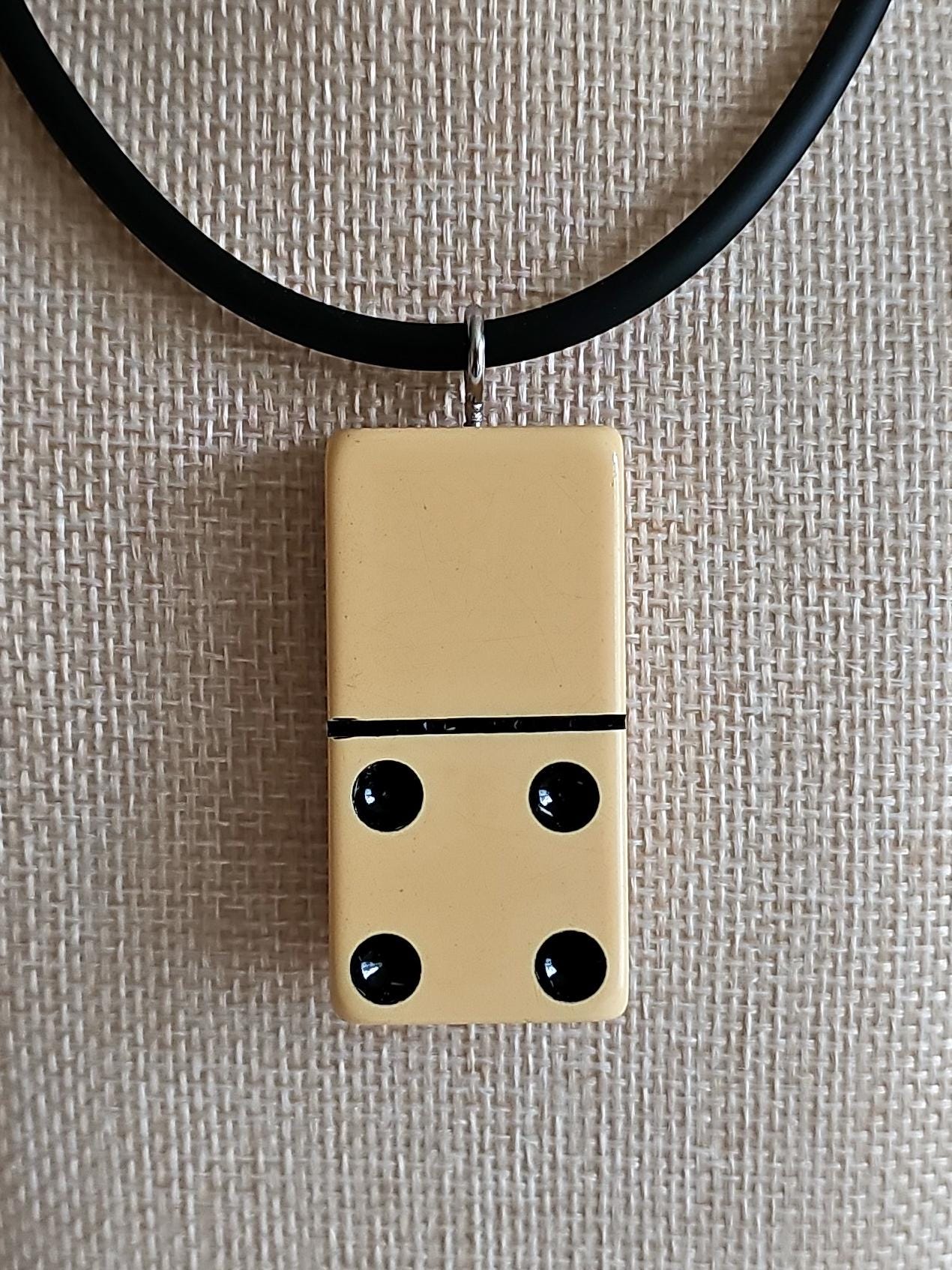 Series 4: Vintage Puremco Domino Necklace, 1960s, Number 5 of 28