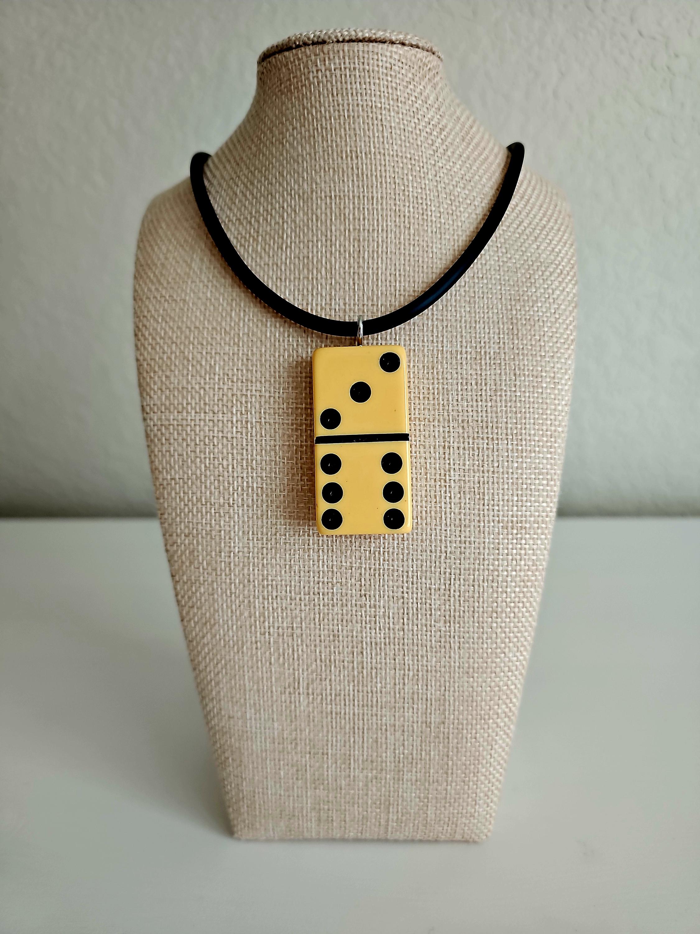 Series 1: Vintage Puremco Domino Necklace, 1950s, Number 22 of 28