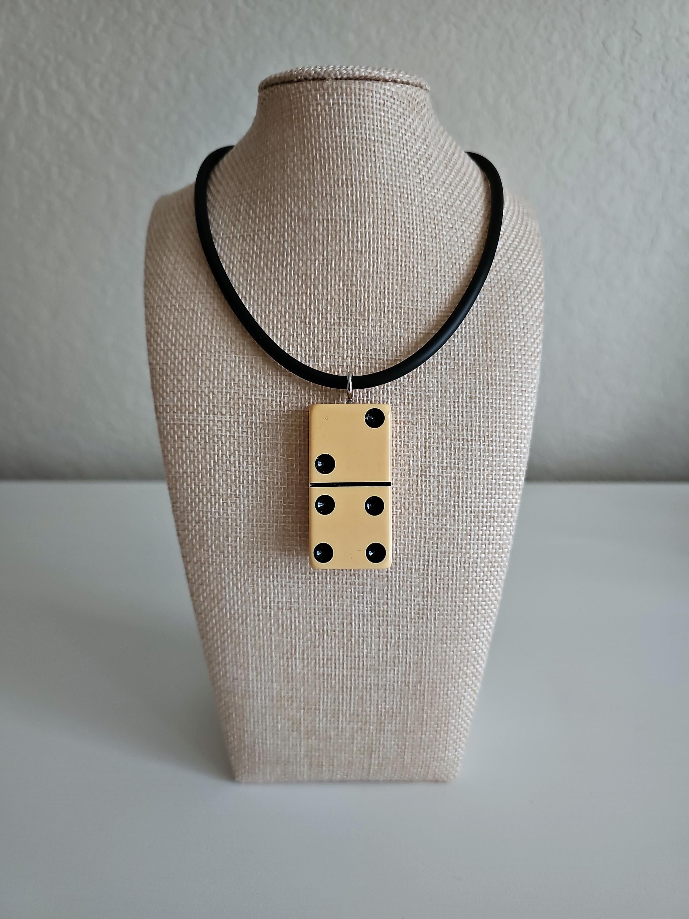 Series 4: Vintage Puremco Domino Necklace, 1960s, Number 16 of 28