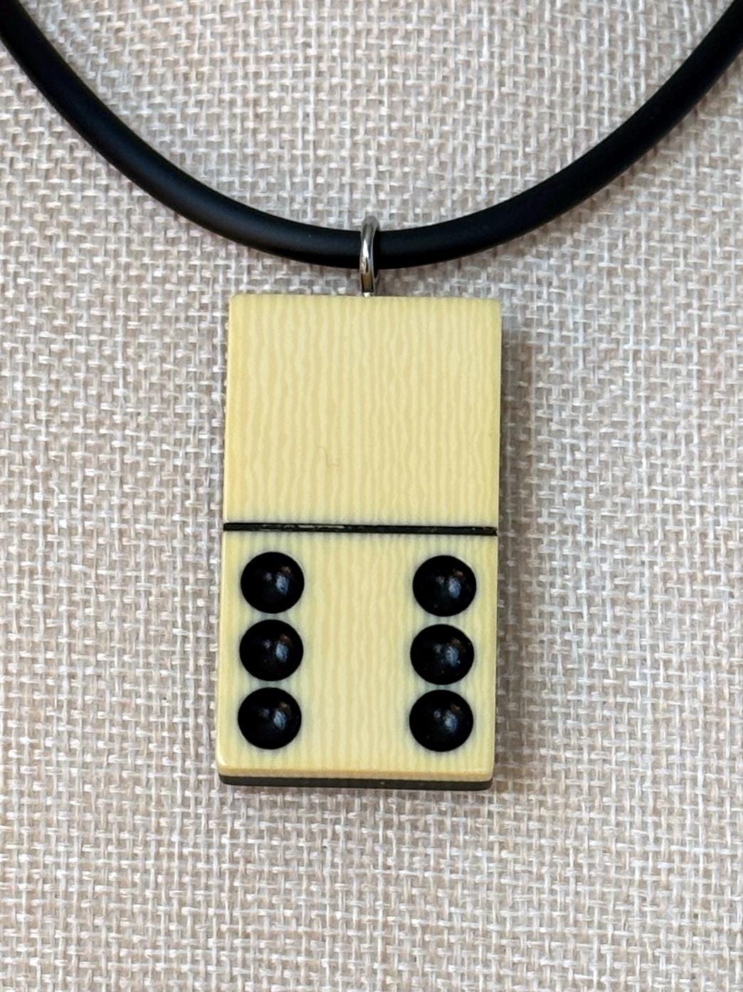 Series 7: Vintage Elkloid Domino Necklace, 1930s, Number 7 of 28