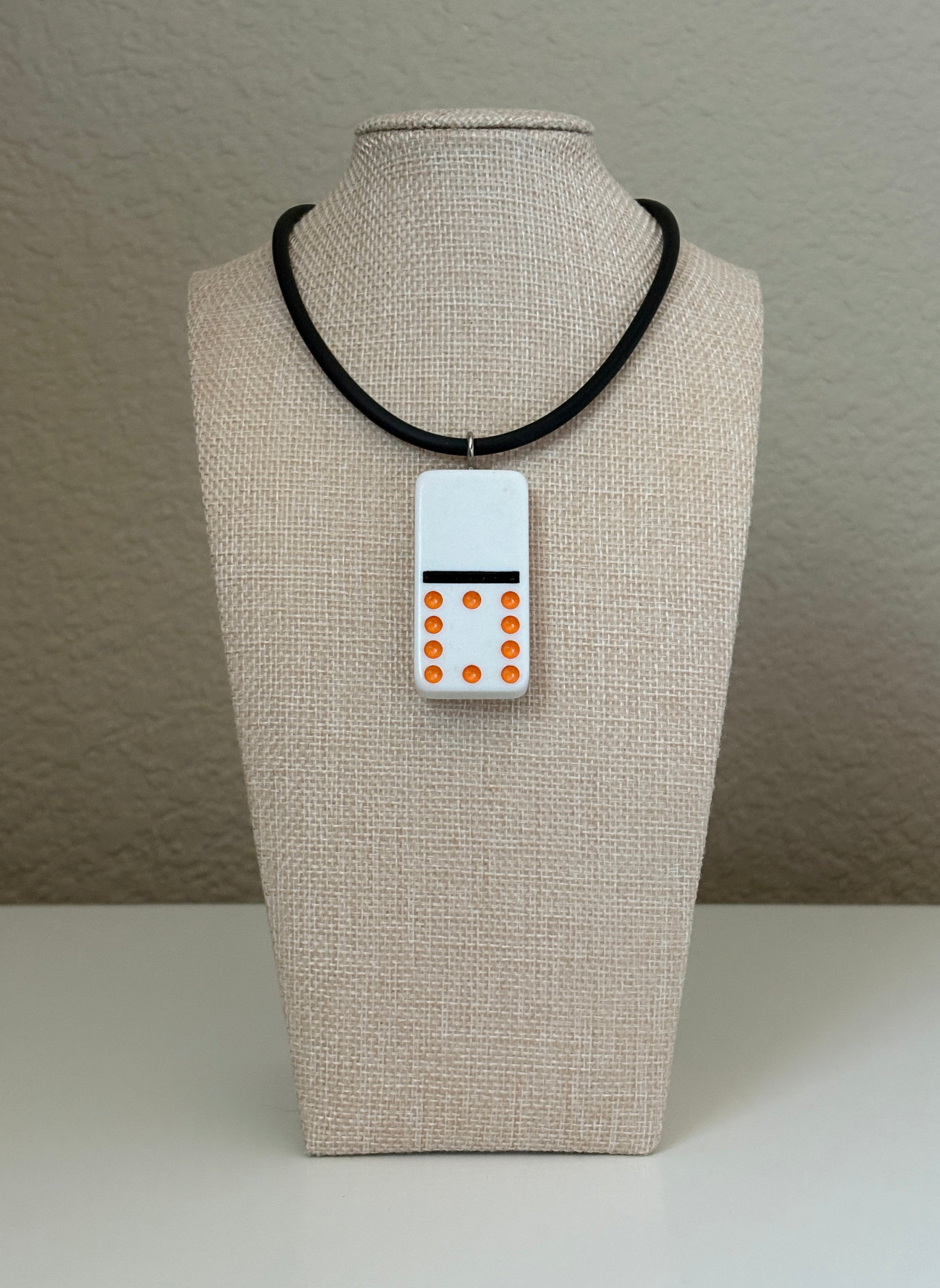 Series 14: Vintage 1990s Domino as Pendant Necklace, Number 5 of 39