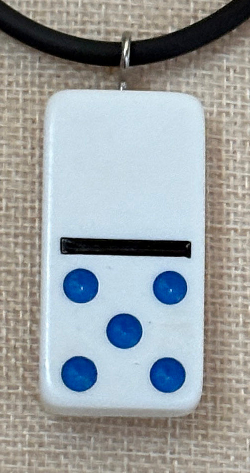 Series 14: Vintage 1990s Domino as Pendant Necklace, Number 3 of 39