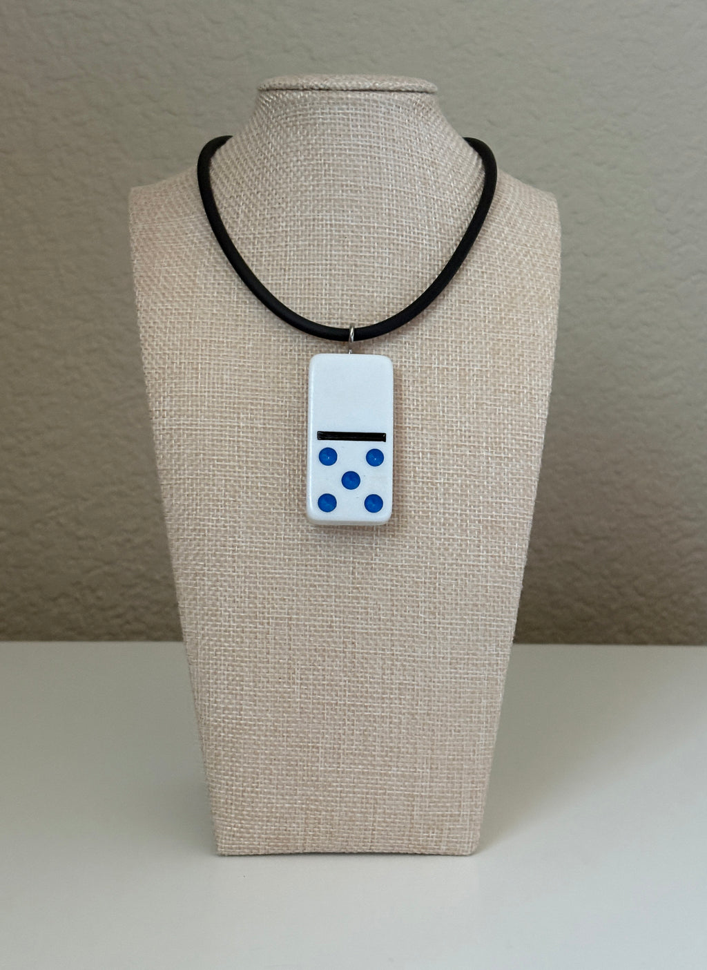 Series 14: Vintage 1990s Domino as Pendant Necklace, Number 3 of 39