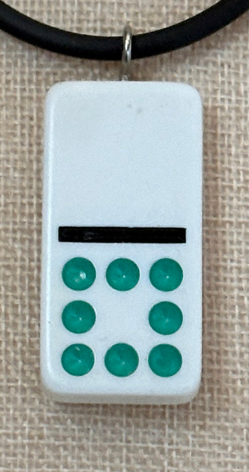 Series 14: Vintage 1990s Domino as Pendant Necklace, Number 4 of 39