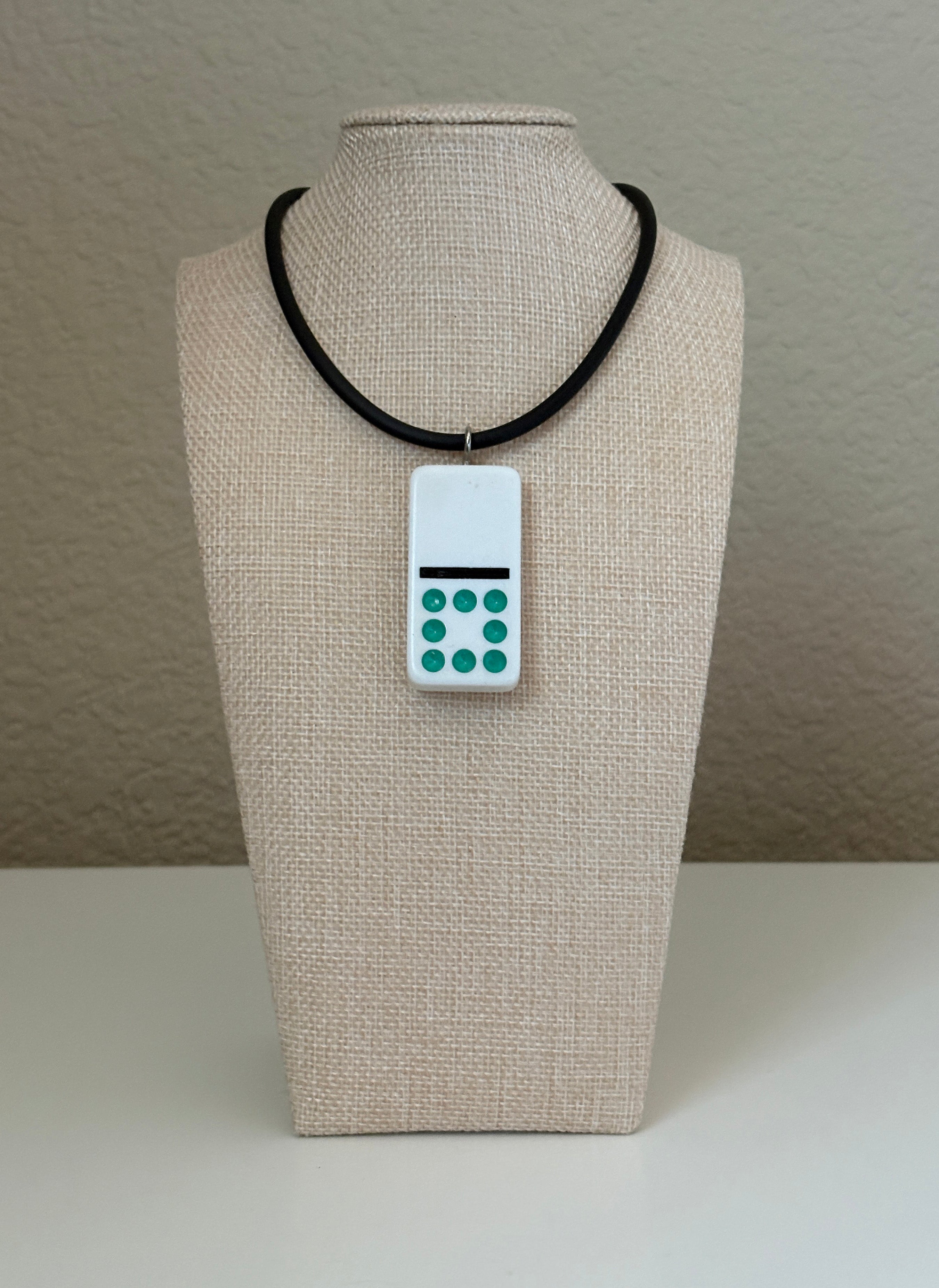 Series 14: Vintage 1990s Domino as Pendant Necklace, Number 4 of 39