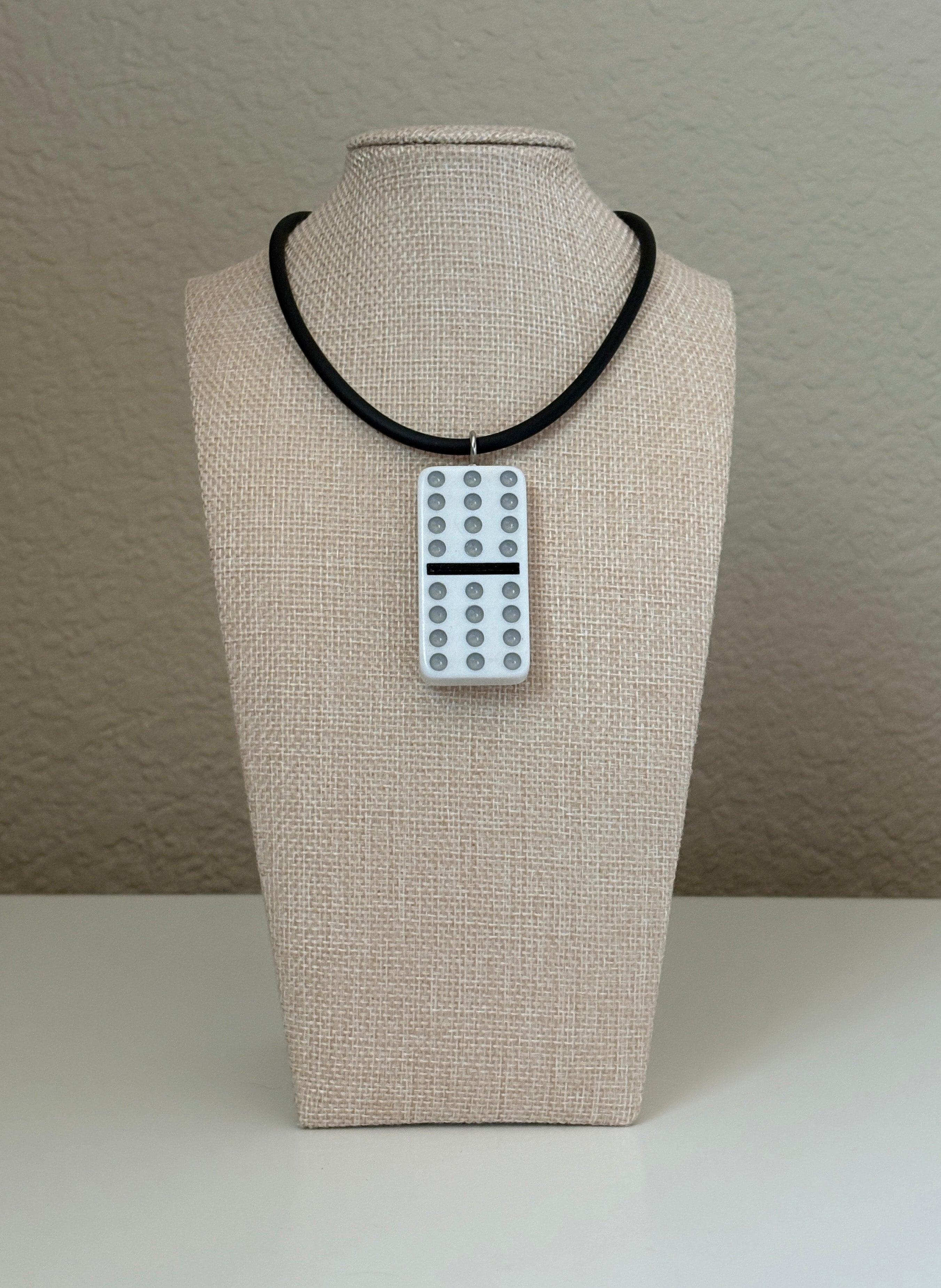 Series 14: Vintage 1990s Domino as Pendant Necklace, Number 39 of 39