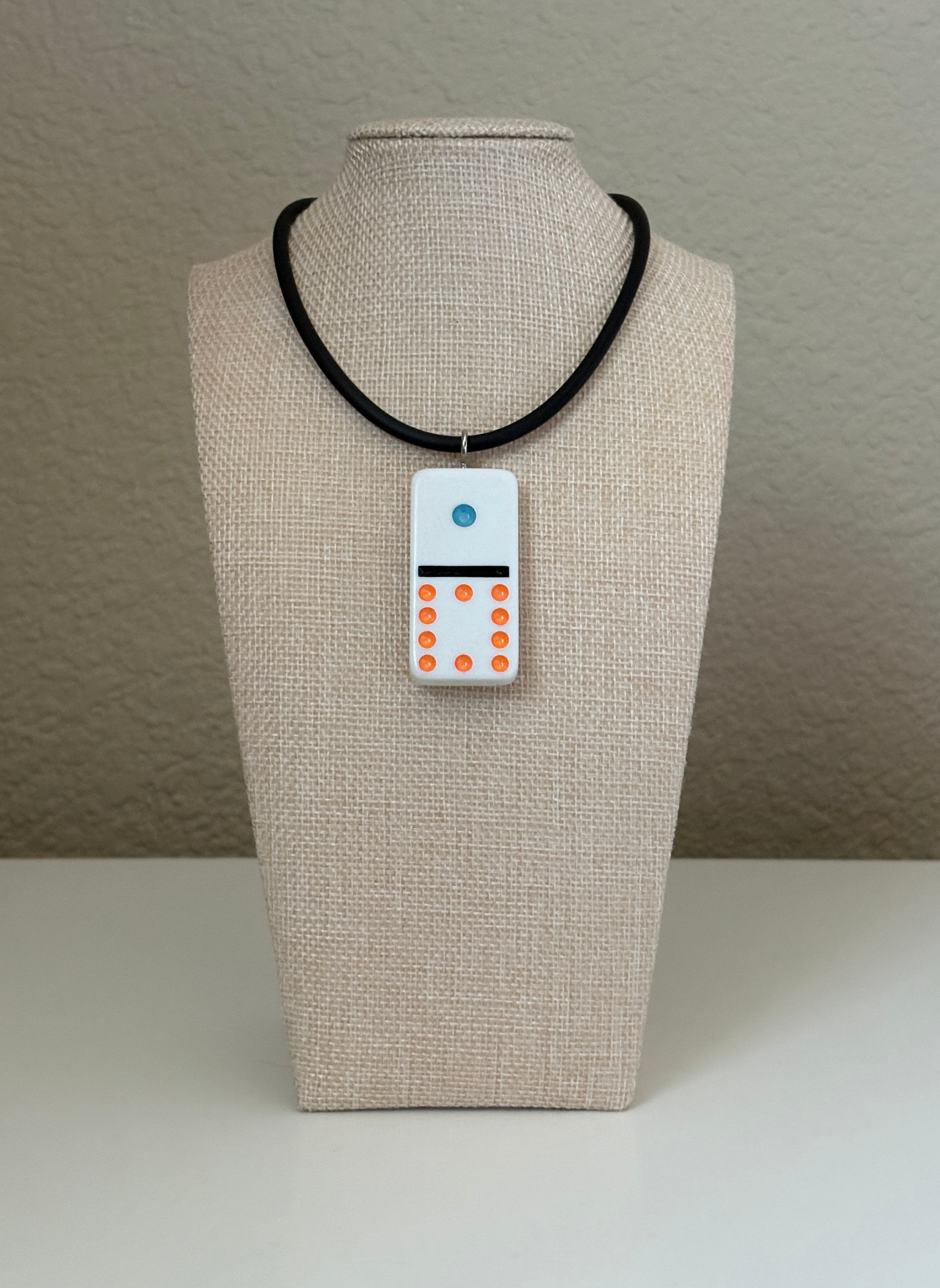 Series 14: Vintage 1990s Domino as Pendant Necklace, Number 12 of 39