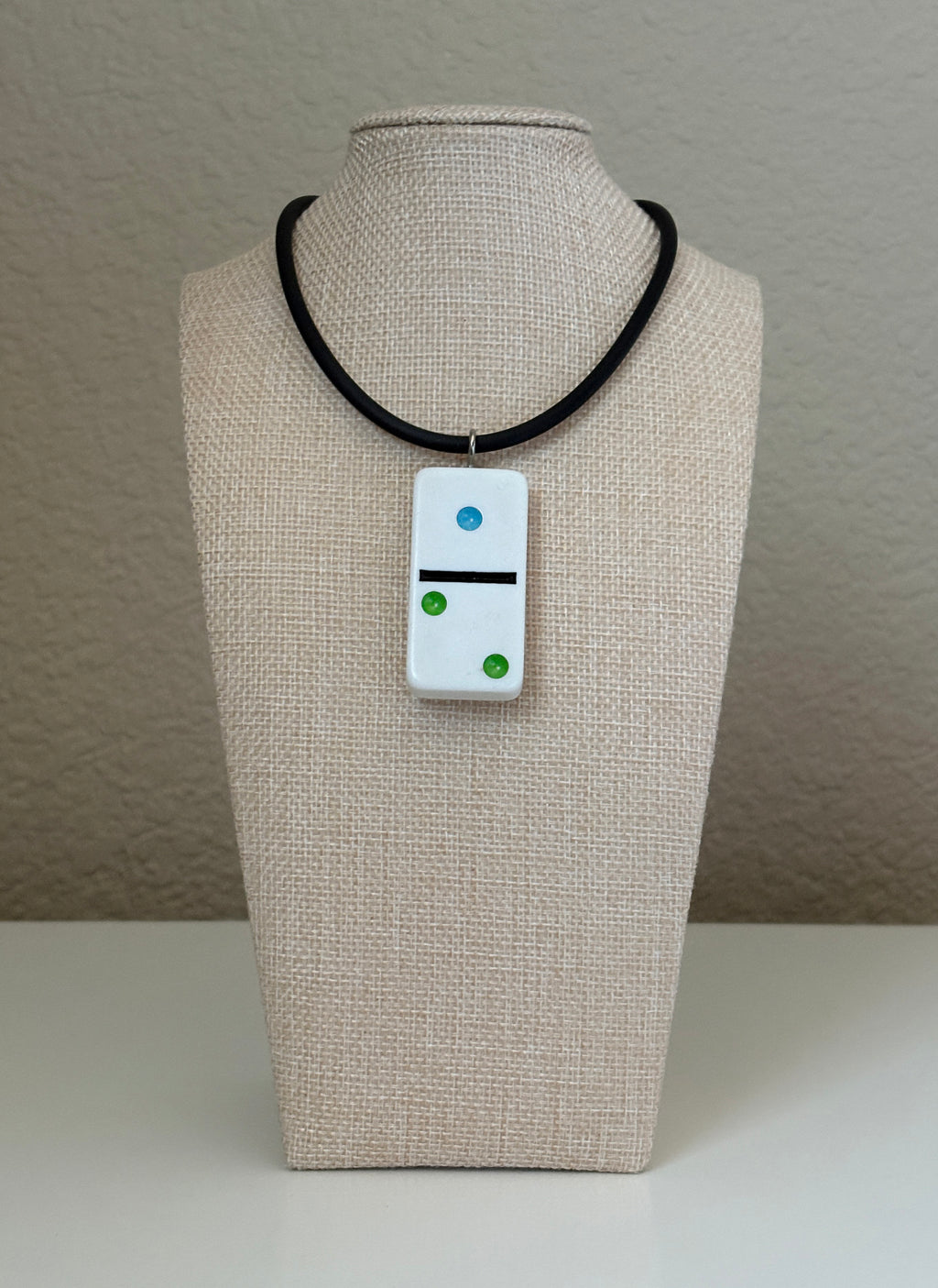 Series 14: Vintage 1990s Domino as Pendant Necklace, Number 6 of 39