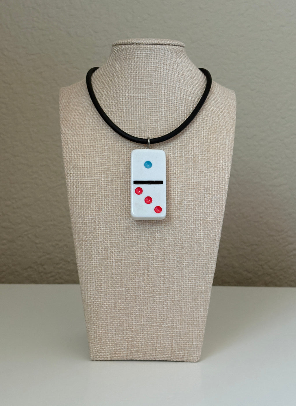 Series 14: Vintage 1990s Domino as Pendant Necklace, Number 8 of 39