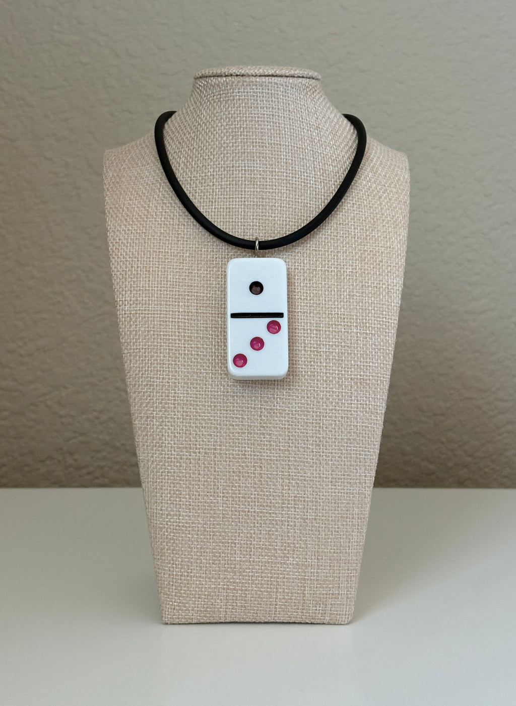 Series 14: Vintage 1990s Domino as Pendant Necklace, Number 9 of 39