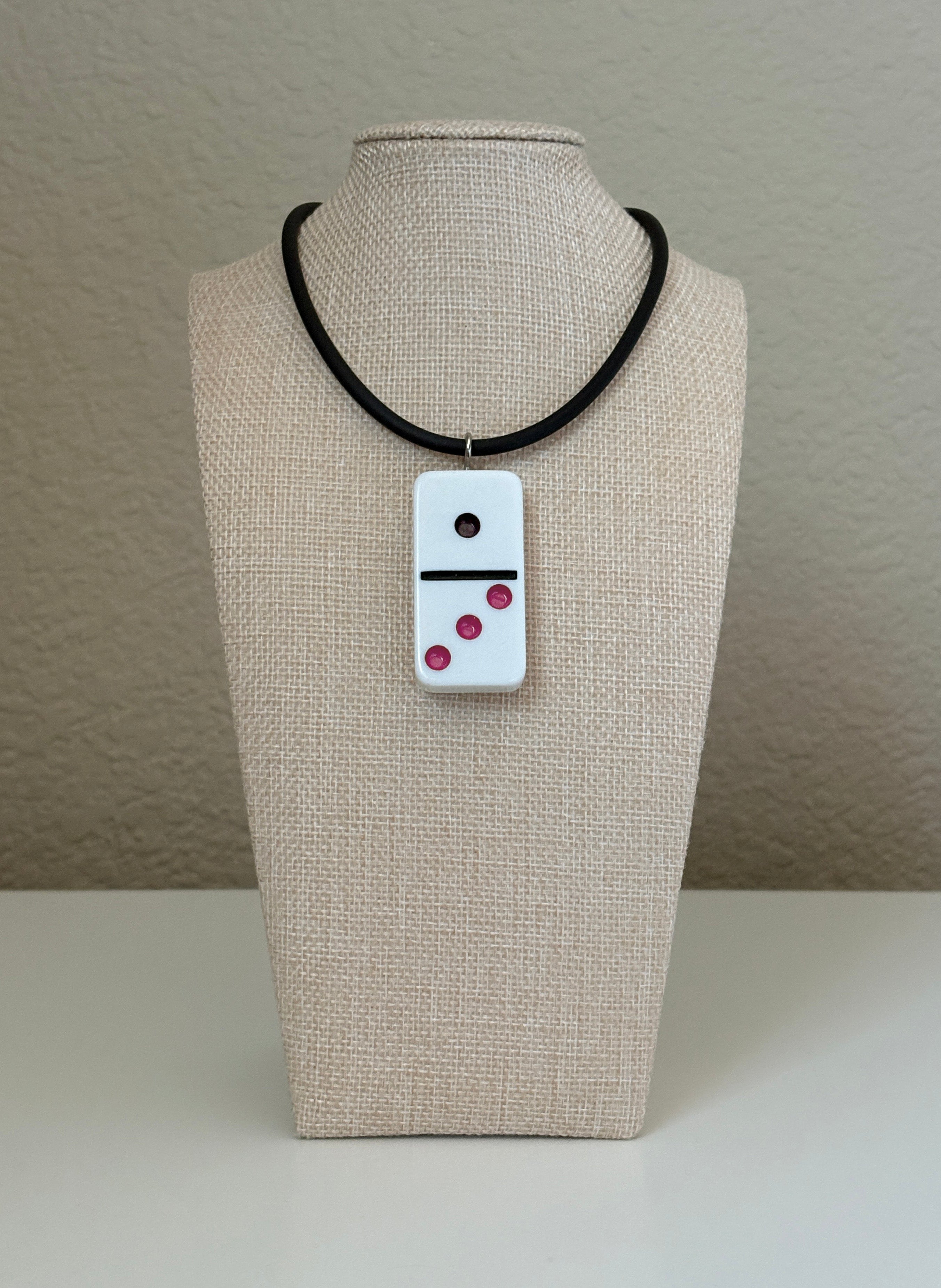 Series 14: Vintage 1990s Domino as Pendant Necklace, Number 9 of 39